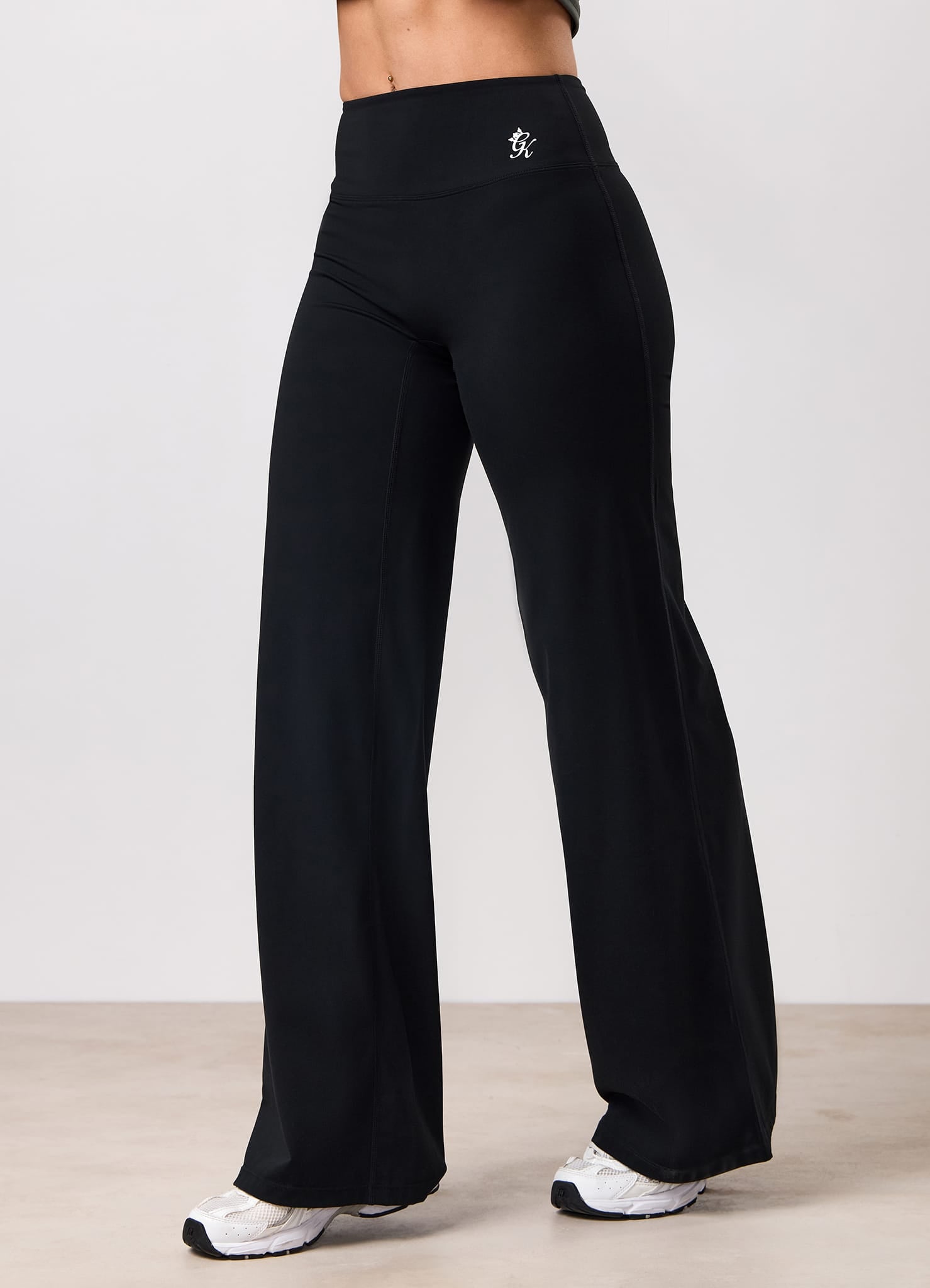 Gym King 365 Straight Leg Yoga Pant Regular - Black