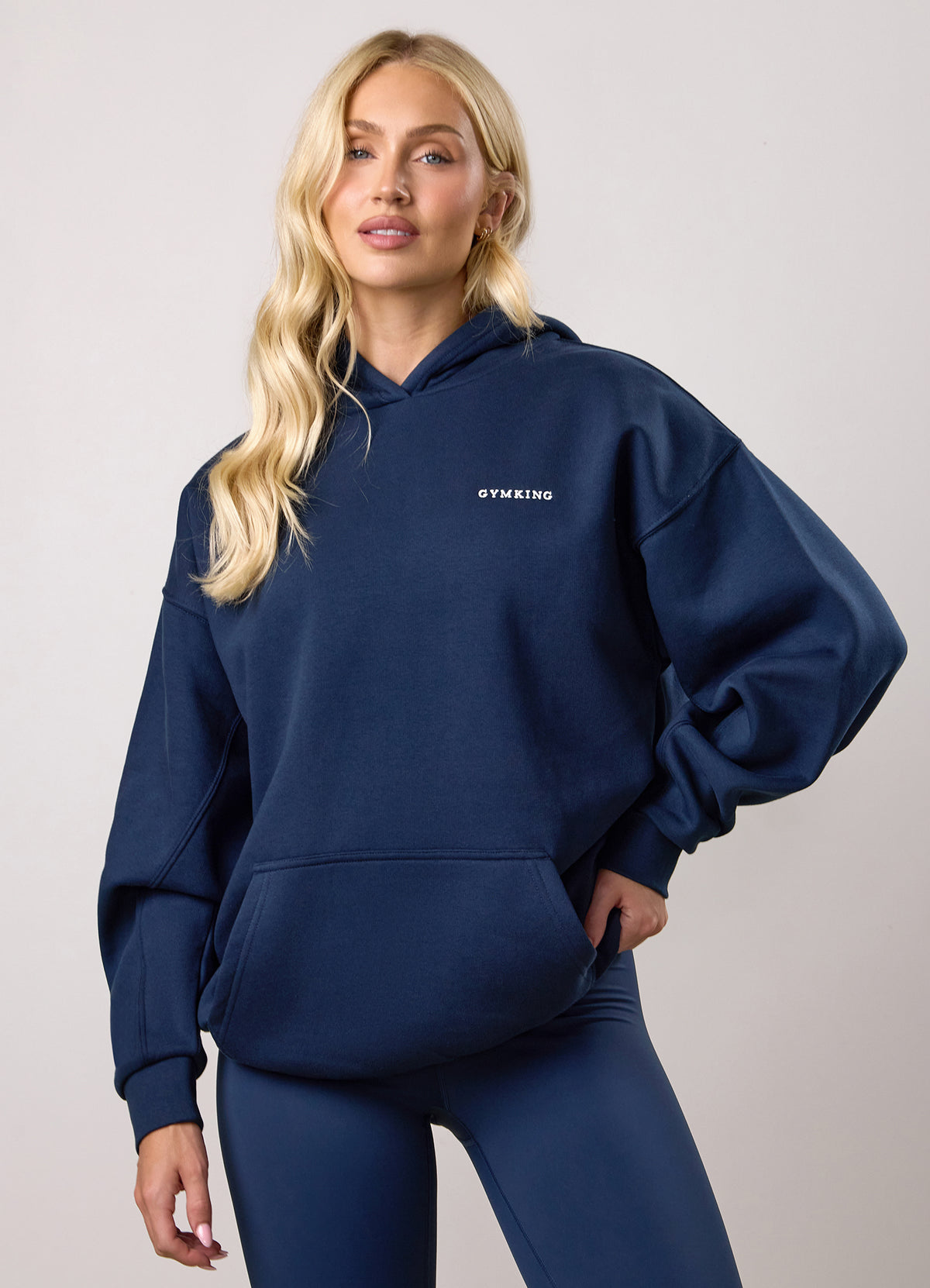 Gym King 365 Relaxed Fit Hoodie - Midnight