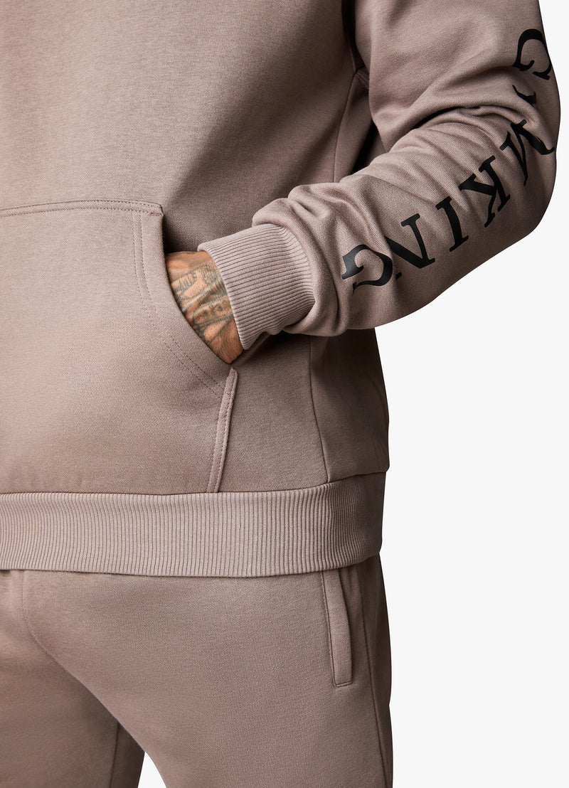 Gym King Covert Linear Logo Tracksuit - Iron