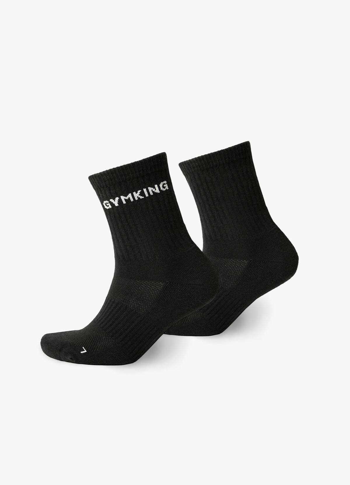 Gym King Linear Sock (1PK) - Black
