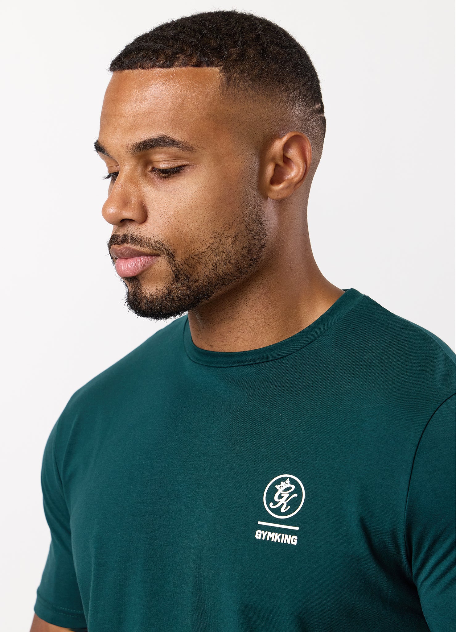Gym King Aventus Jersey Tee - Teal