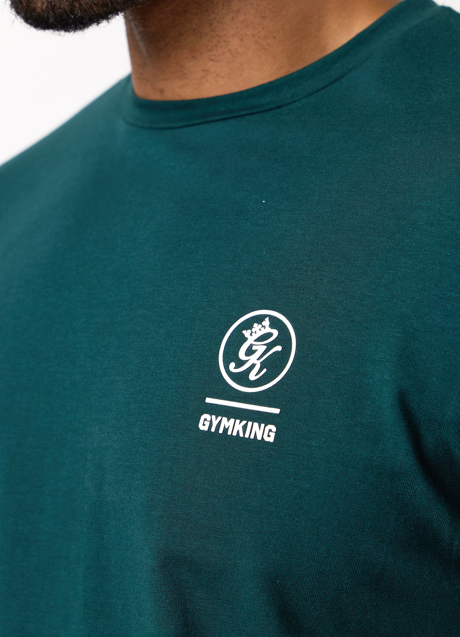 Gym King Aventus Jersey Tee - Teal