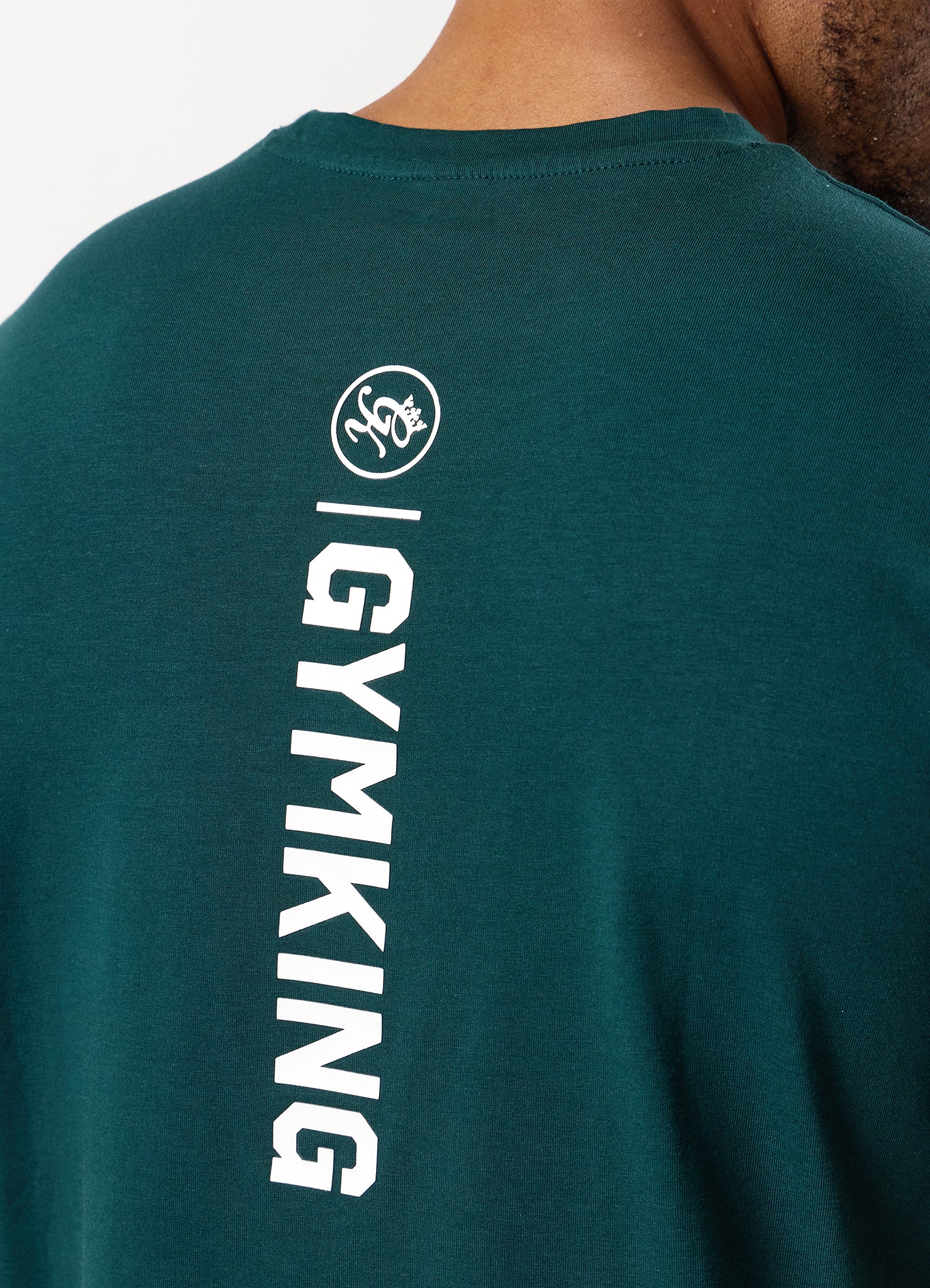 Gym King Aventus Jersey Tee - Teal