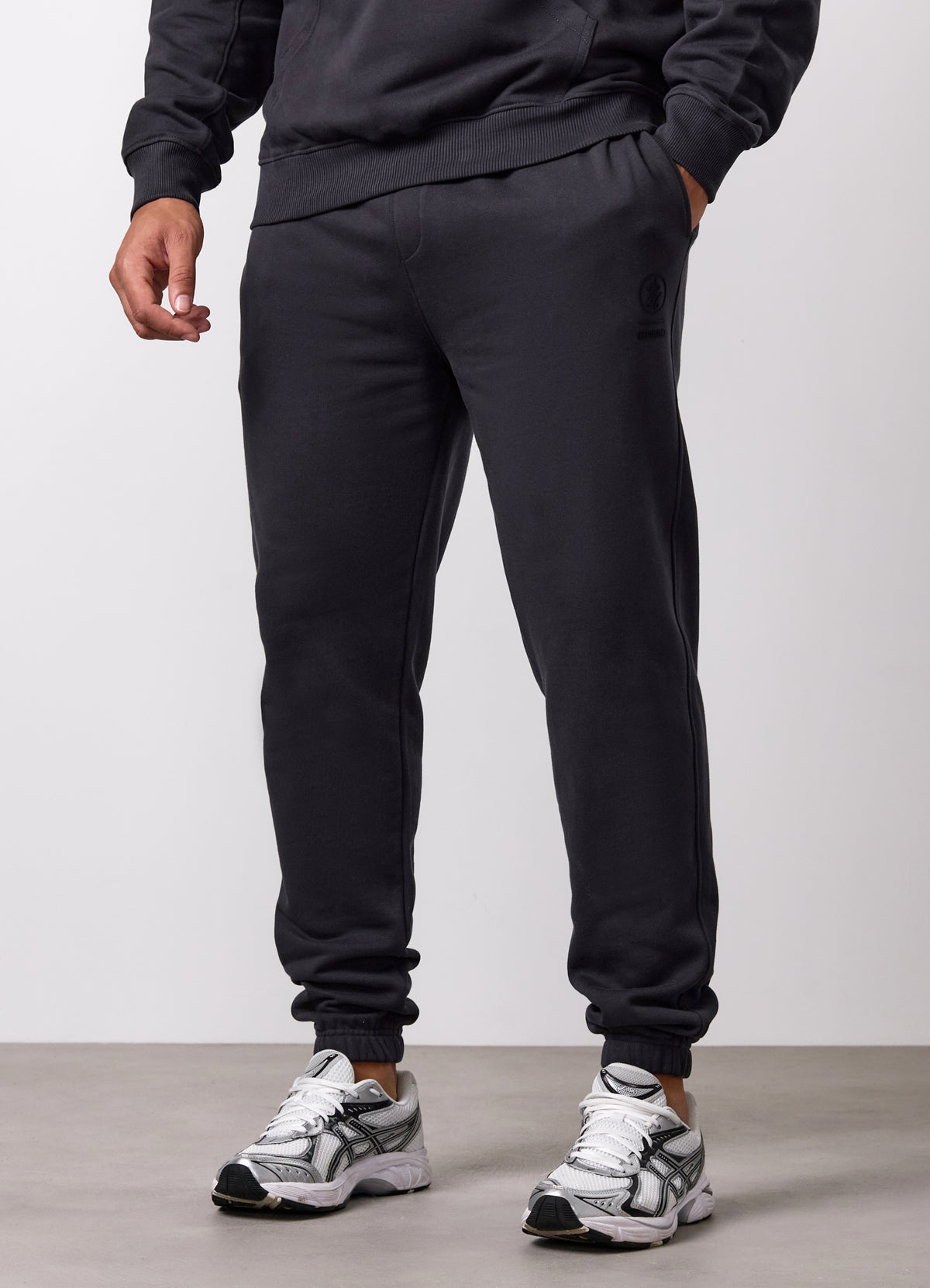 Gym King Aventus Loopback Jogger - Dark Pewter
