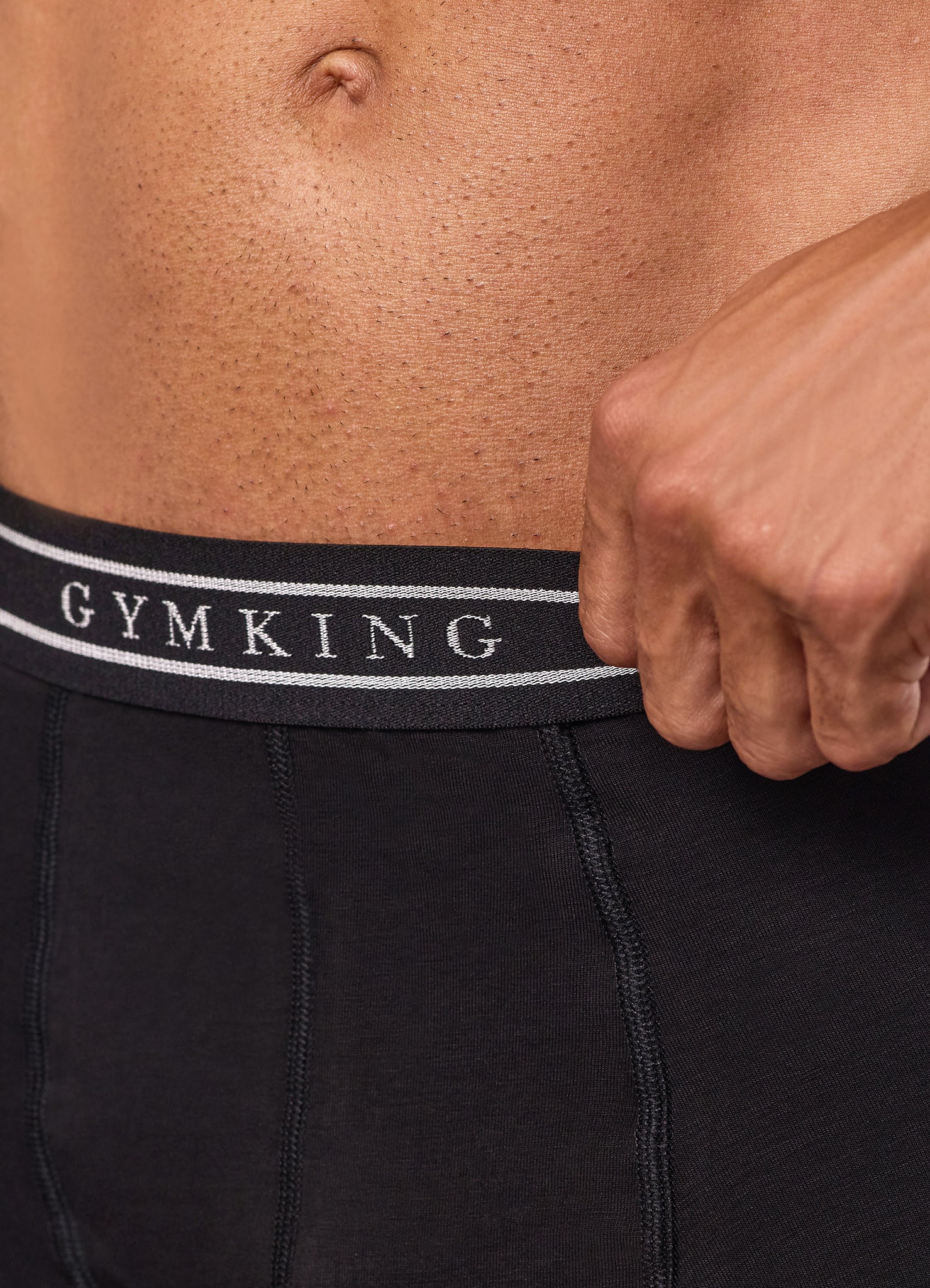 Gym King Boxers (3PK) - Black