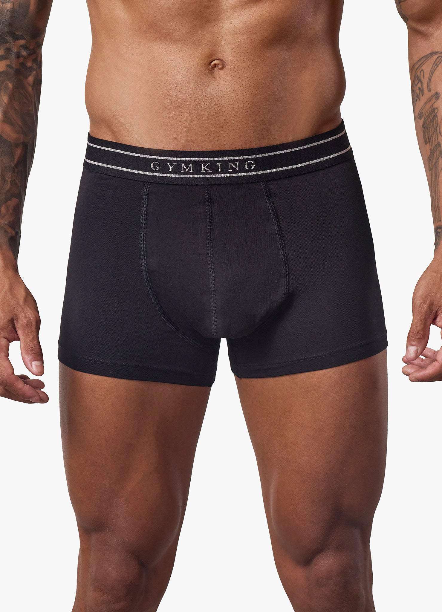 Gym King Boxers (3PK) - Black