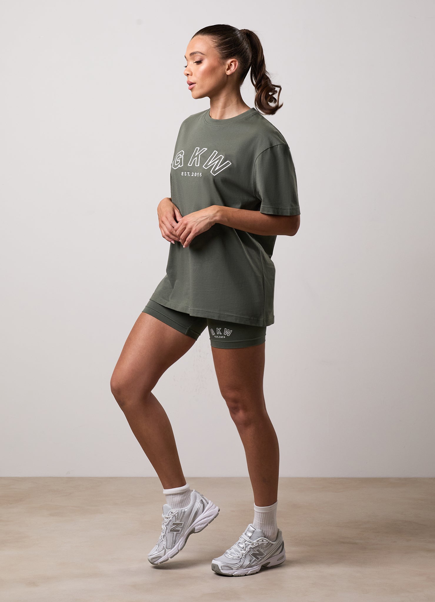 GKW 5" Jersey Cycle Short - Dusk Green