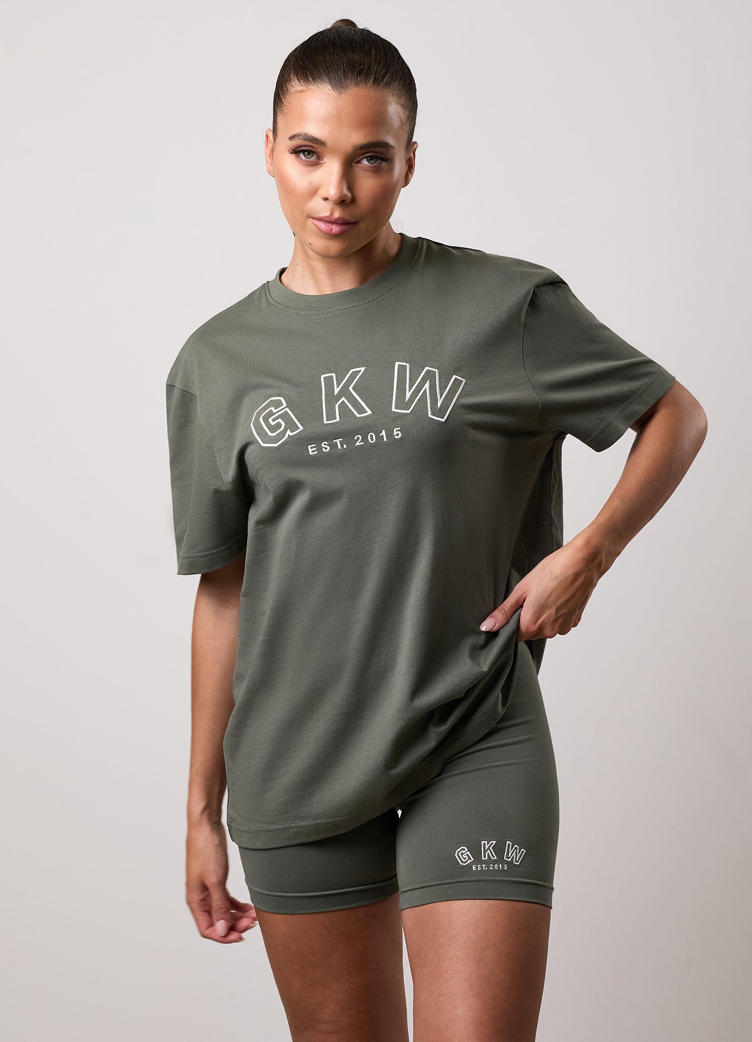 GKW Boyfriend Tee - Dusk Green