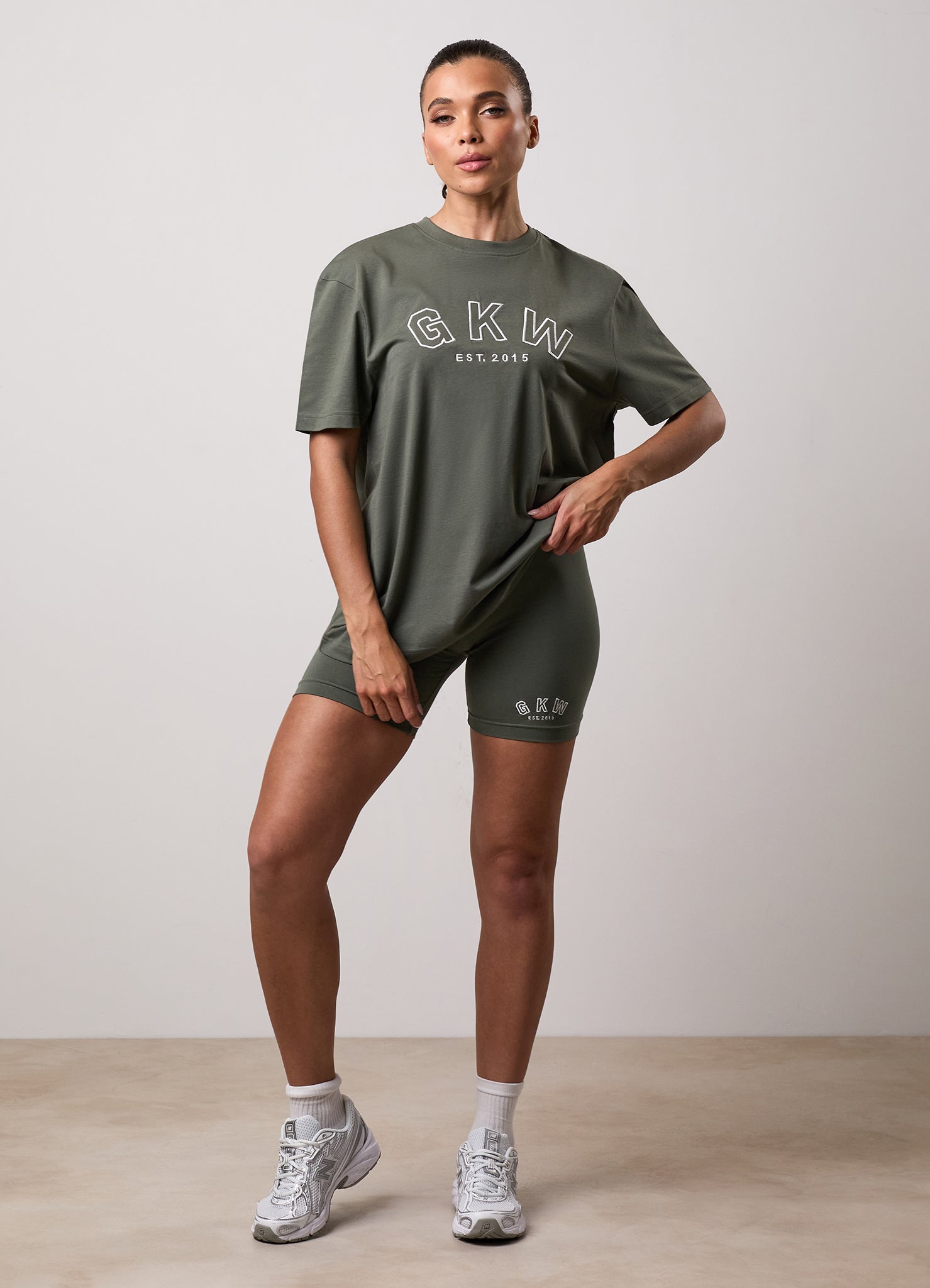 GKW 5" Jersey Cycle Short - Dusk Green