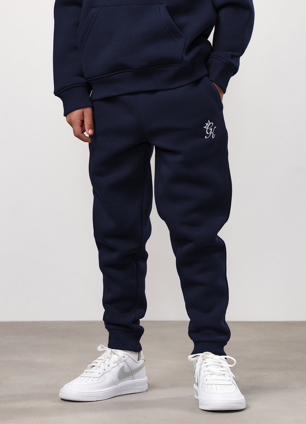 Gym King Older Kids Fundamental Fleece Jogger - Navy