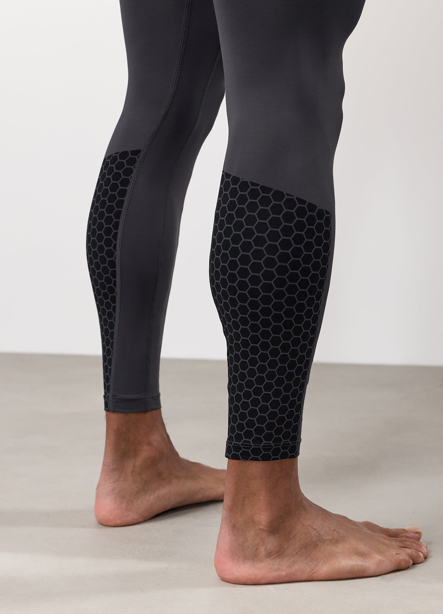 Gym King Fight Division Combat Compression Legging - Graphite