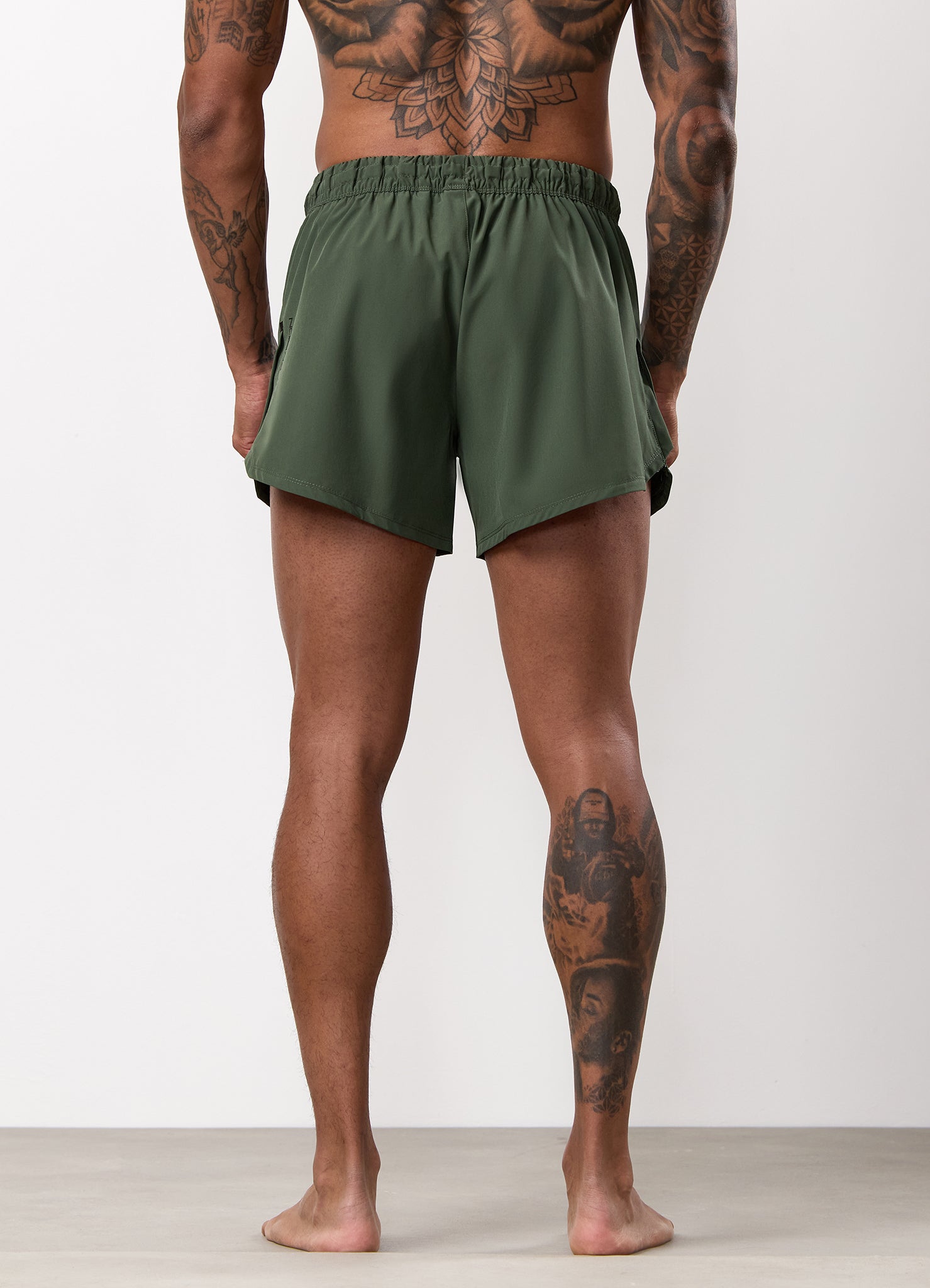 Gym King Fight Division Combat 5" Short - Deep Olive