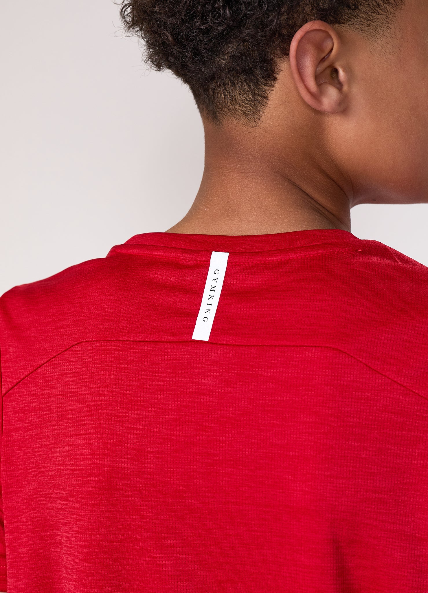 Gym King Kids Element Tee - Red Pepper Marl
