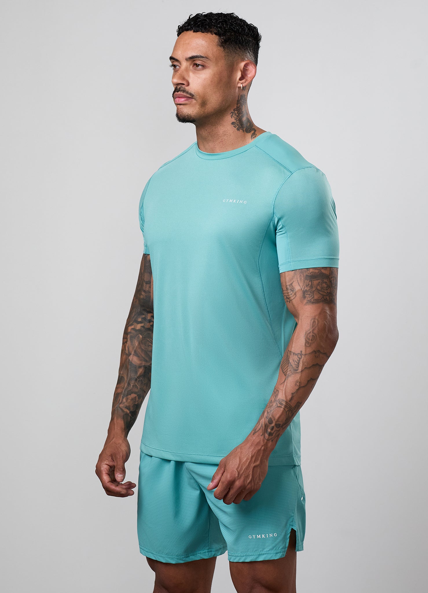 Gym King Energise T-Shirt - Urban Teal