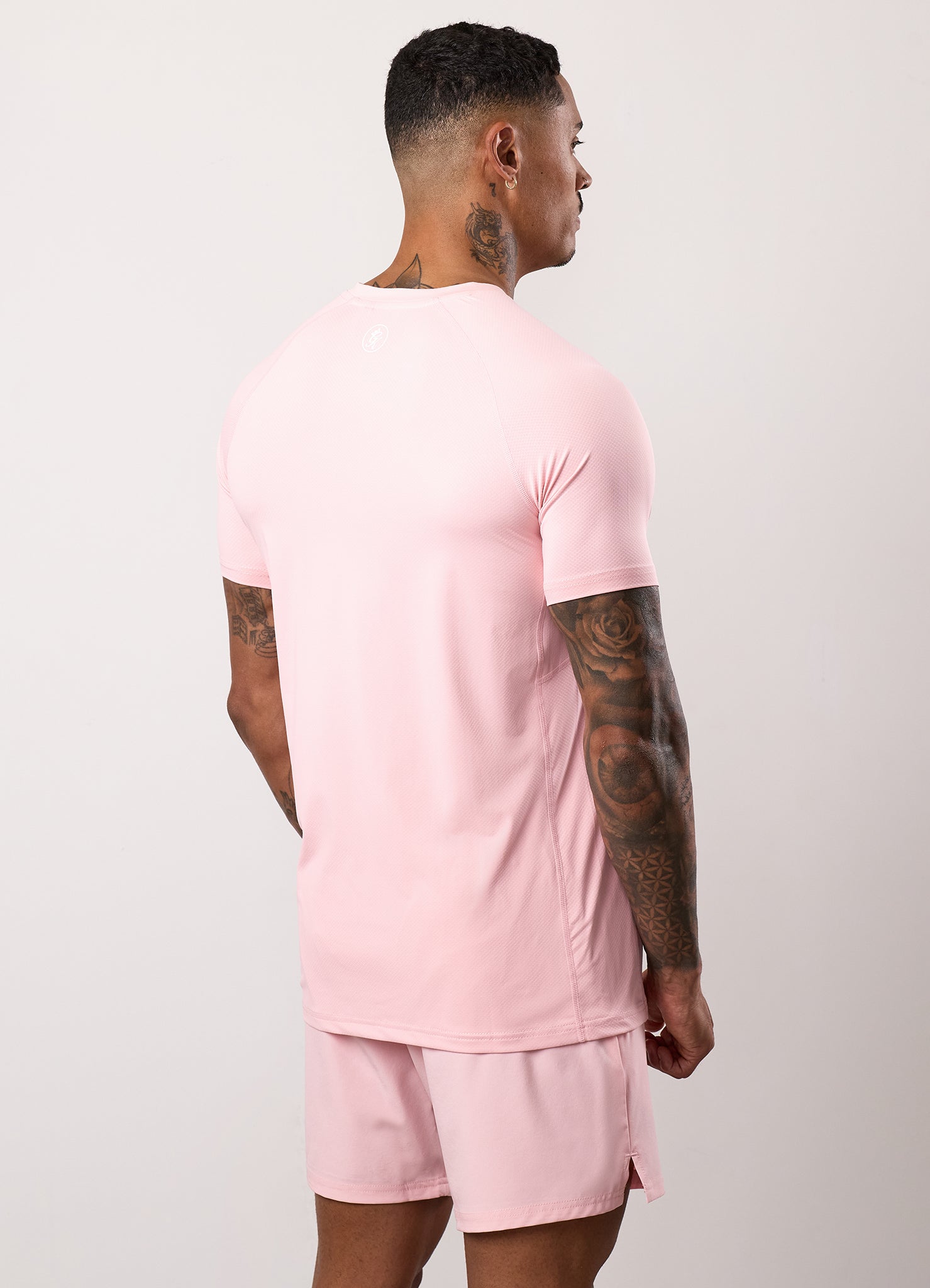 Gym King Energy Tee - Light Pink