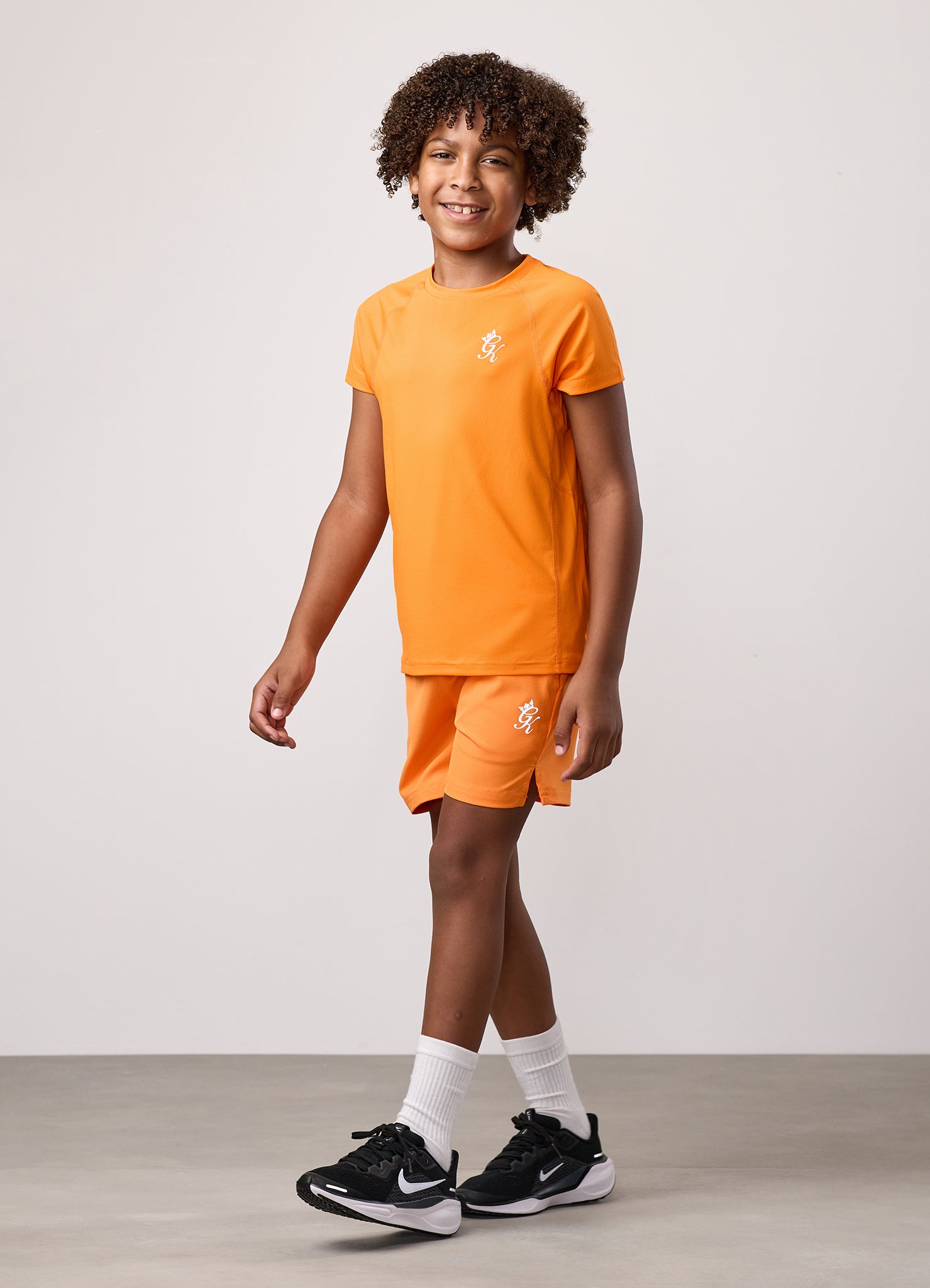 Gym King Kids Energy Tee - Amber