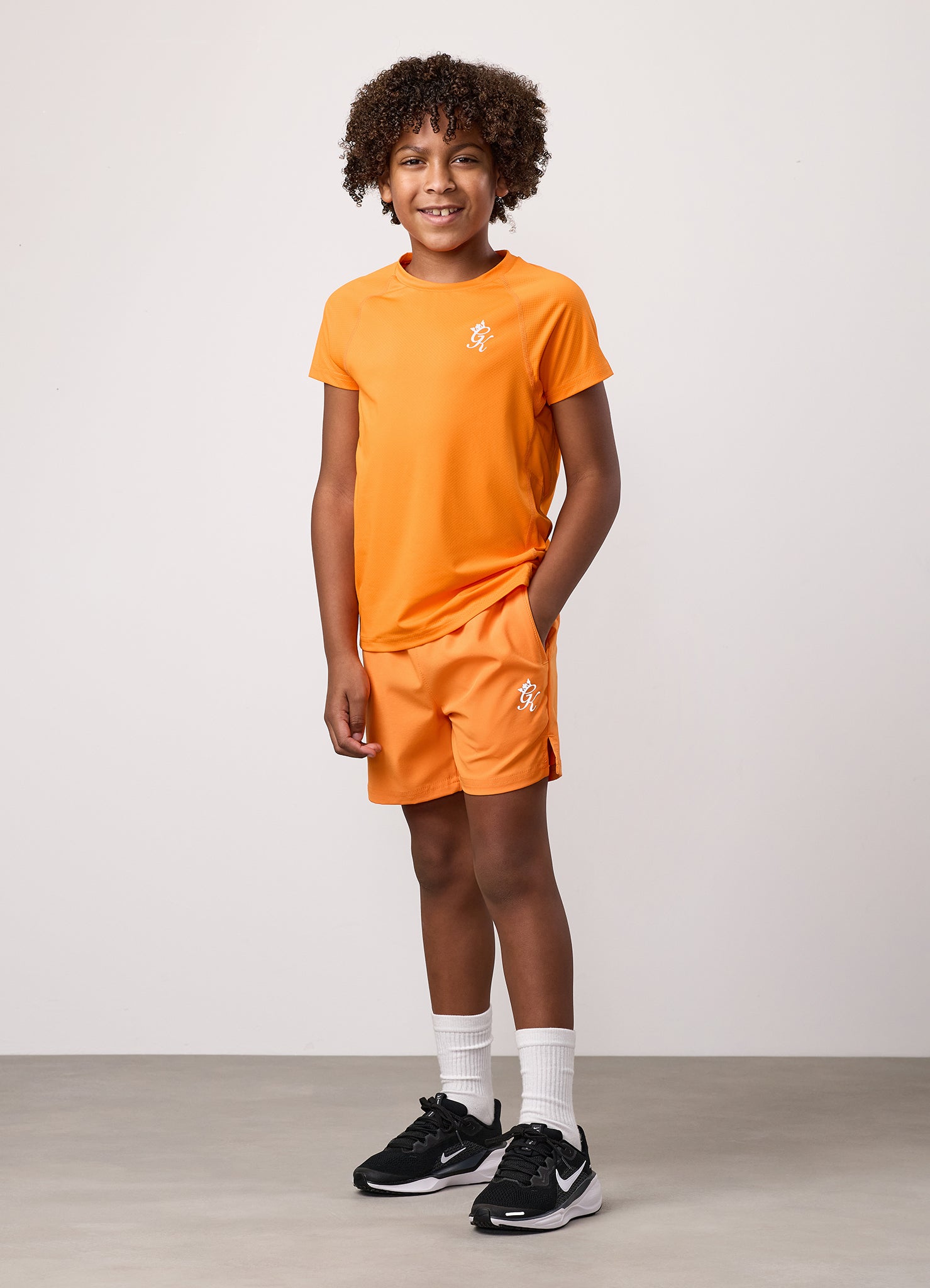 Gym King Kids Energy Short - Amber