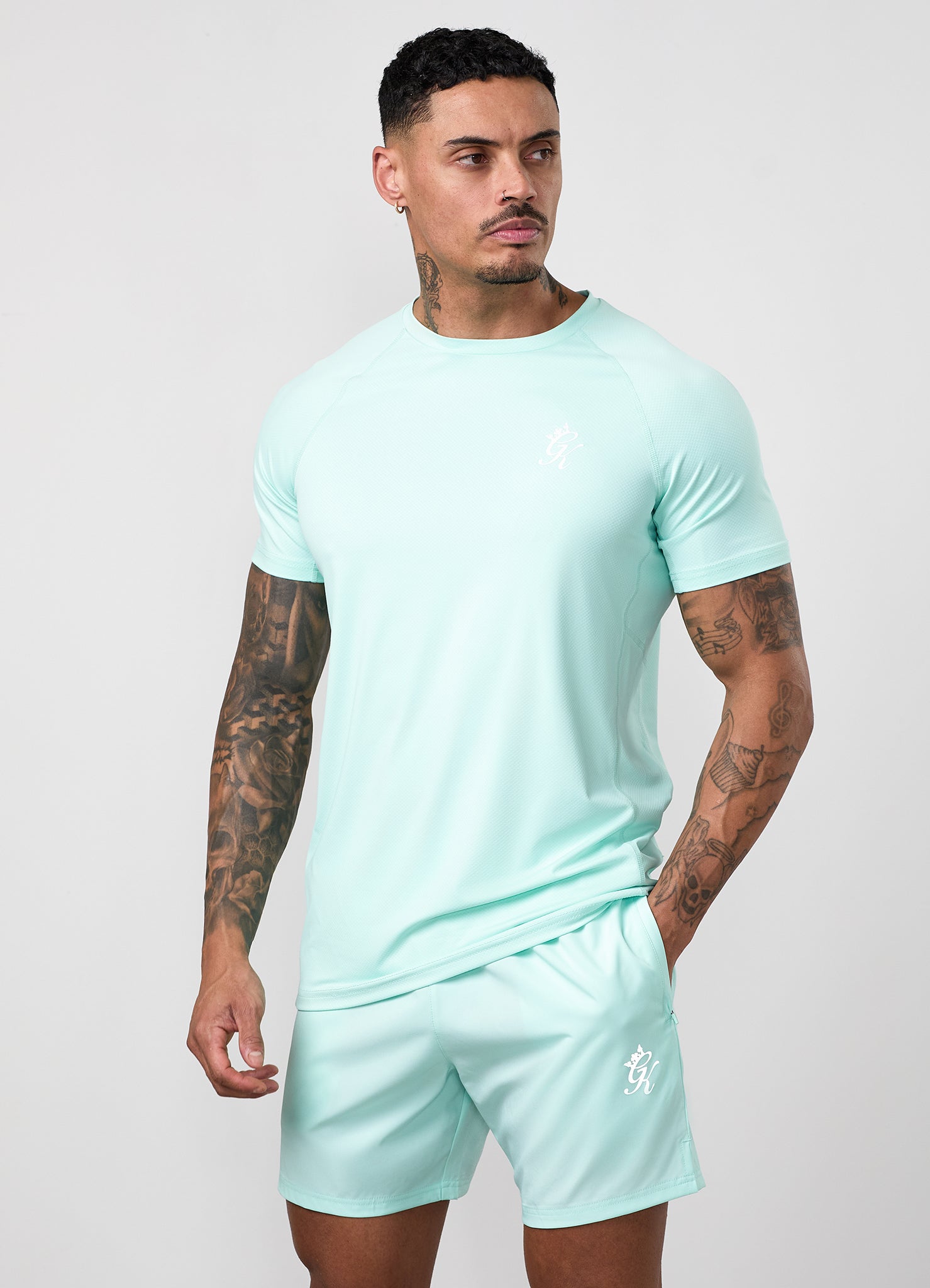 Gym King Energy T-Shirt - Seafoam