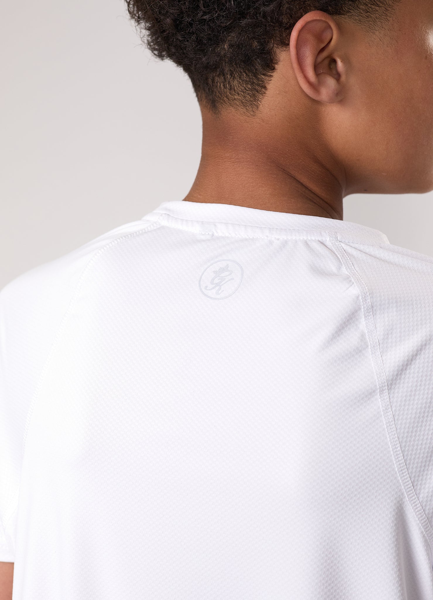 Gym King Kids Energy Tee - White