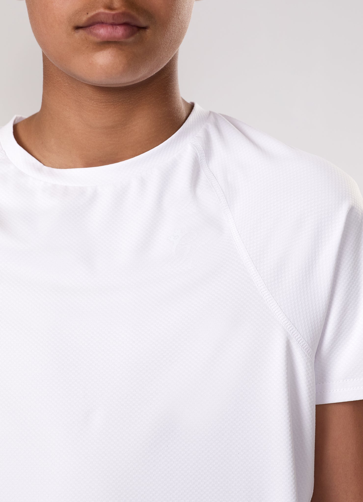 Gym King Kids Energy Tee - White