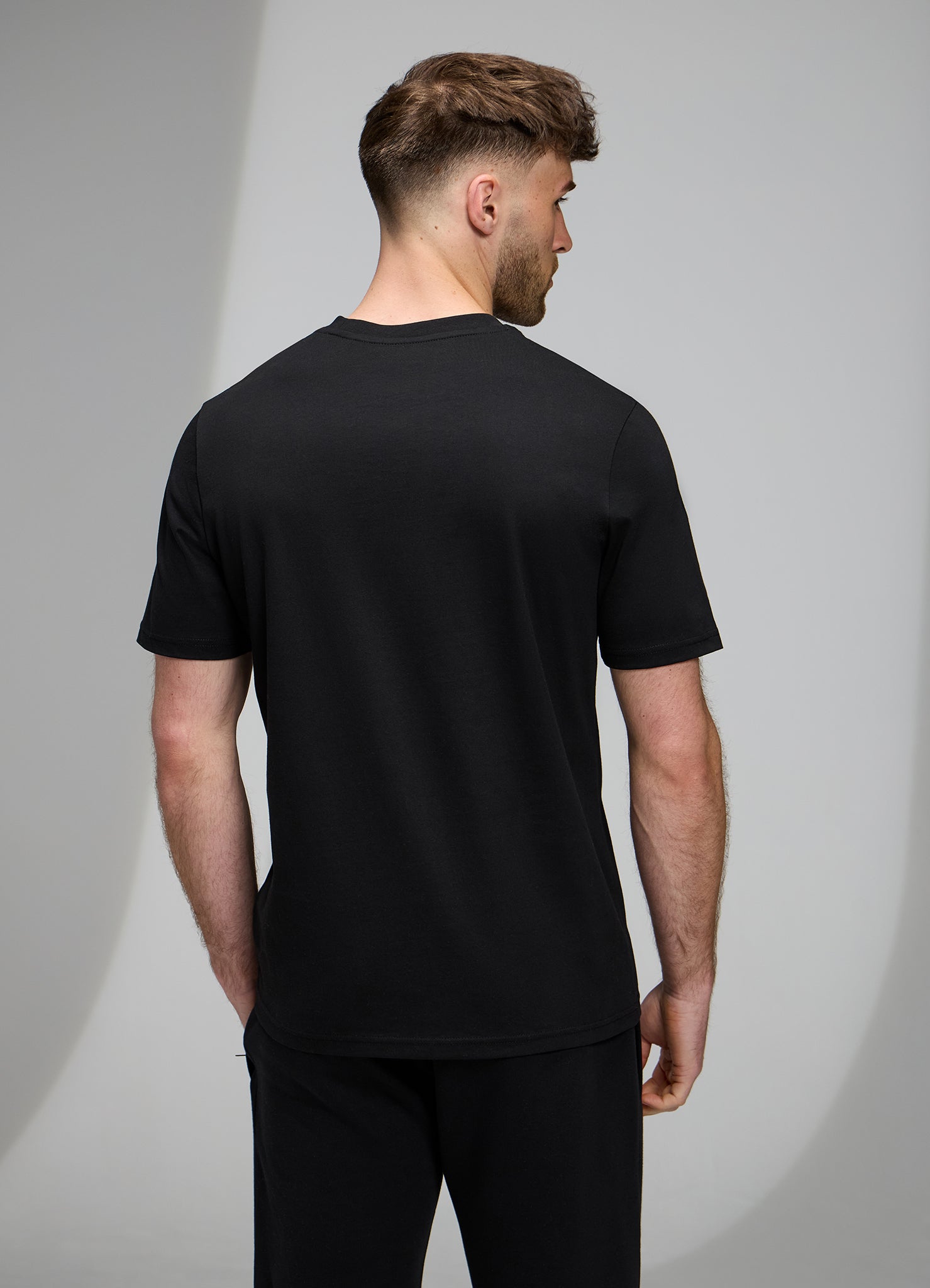 Gym King Established Regular Fit Tee - Black/Gold