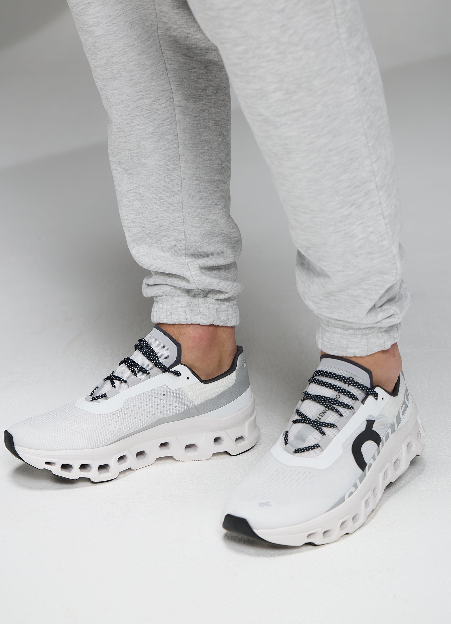 Gym King Established Relaxed Fit Jogger - Snow Marl
