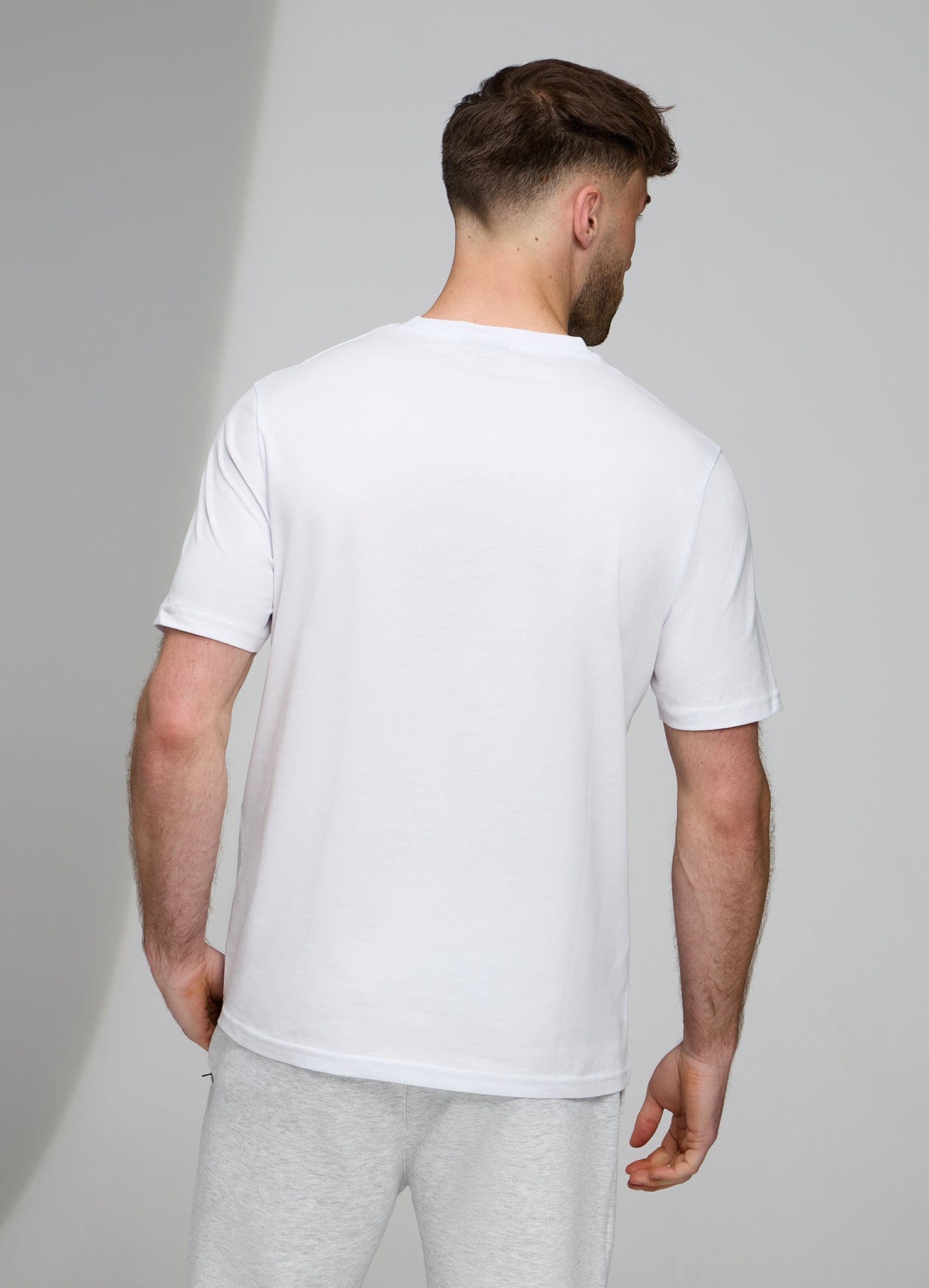 Gym King Established Regular Fit Tee - White