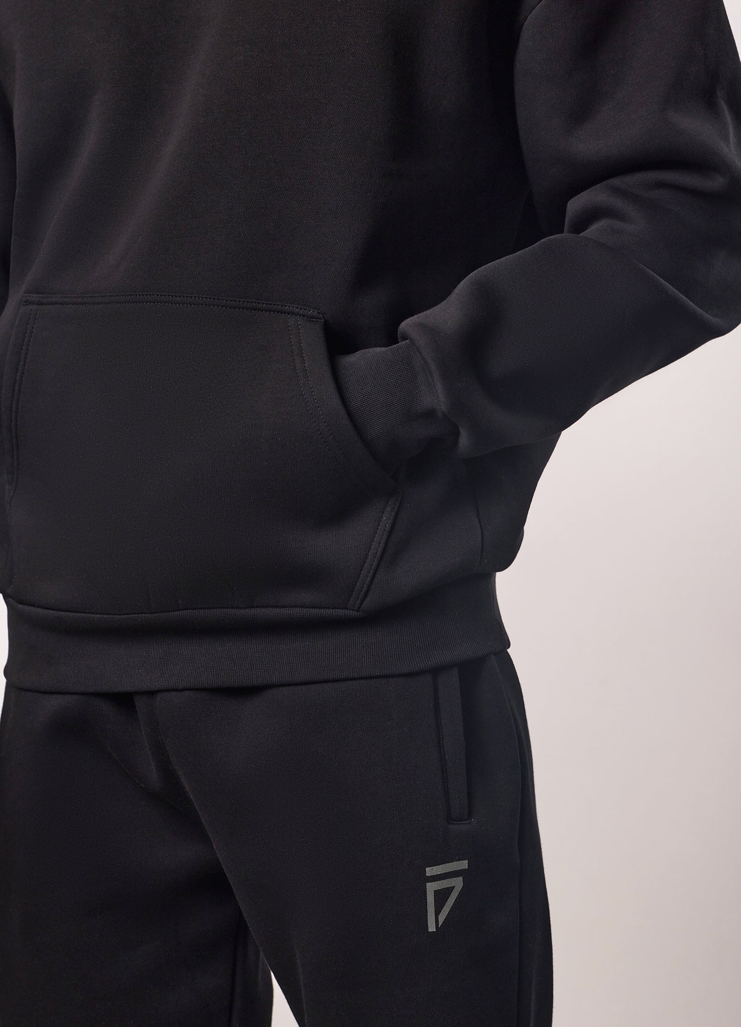 Gym King Fight Division Hood - Black/Black