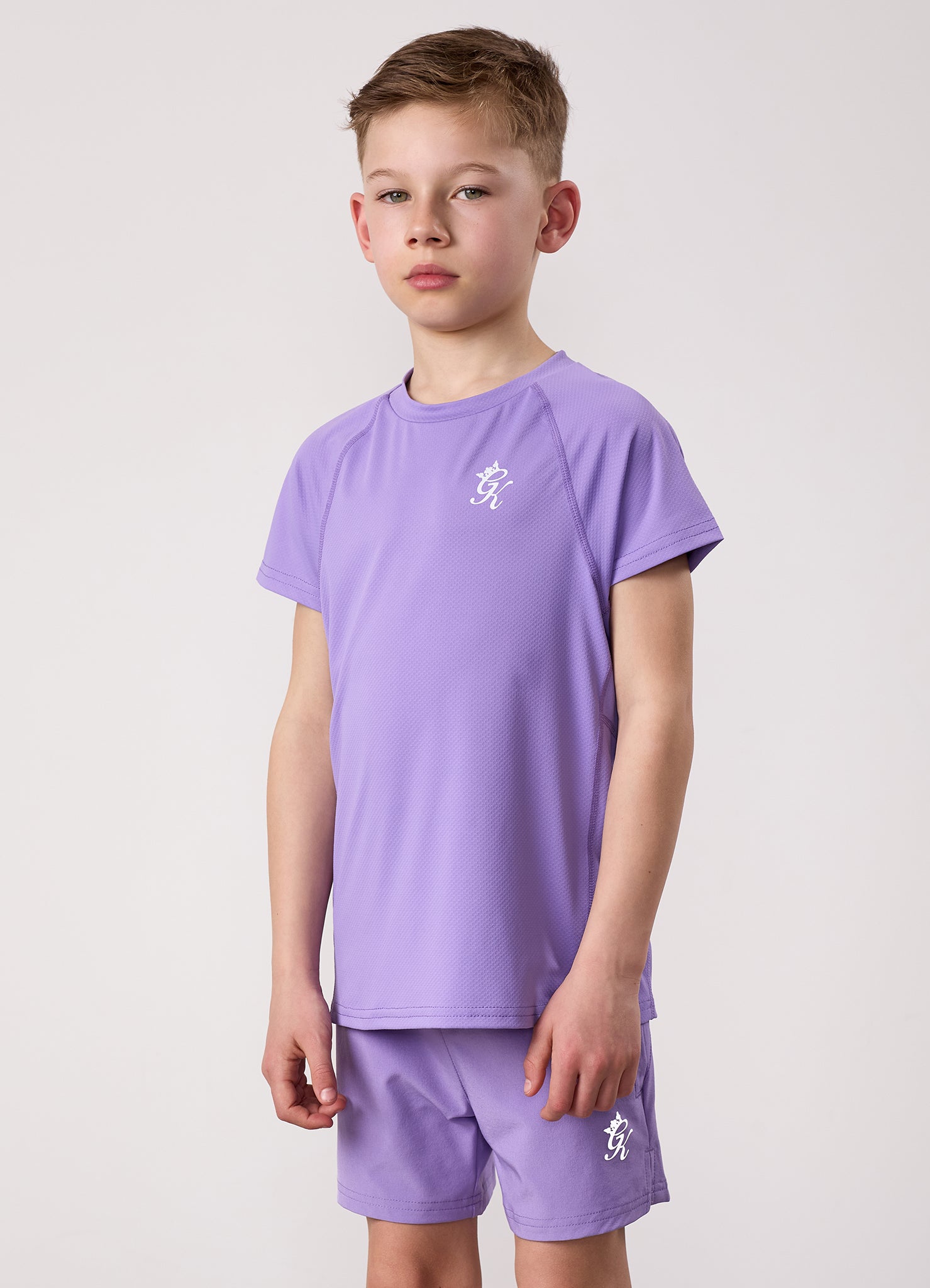 Gym King Kids Energy Tee - Violet