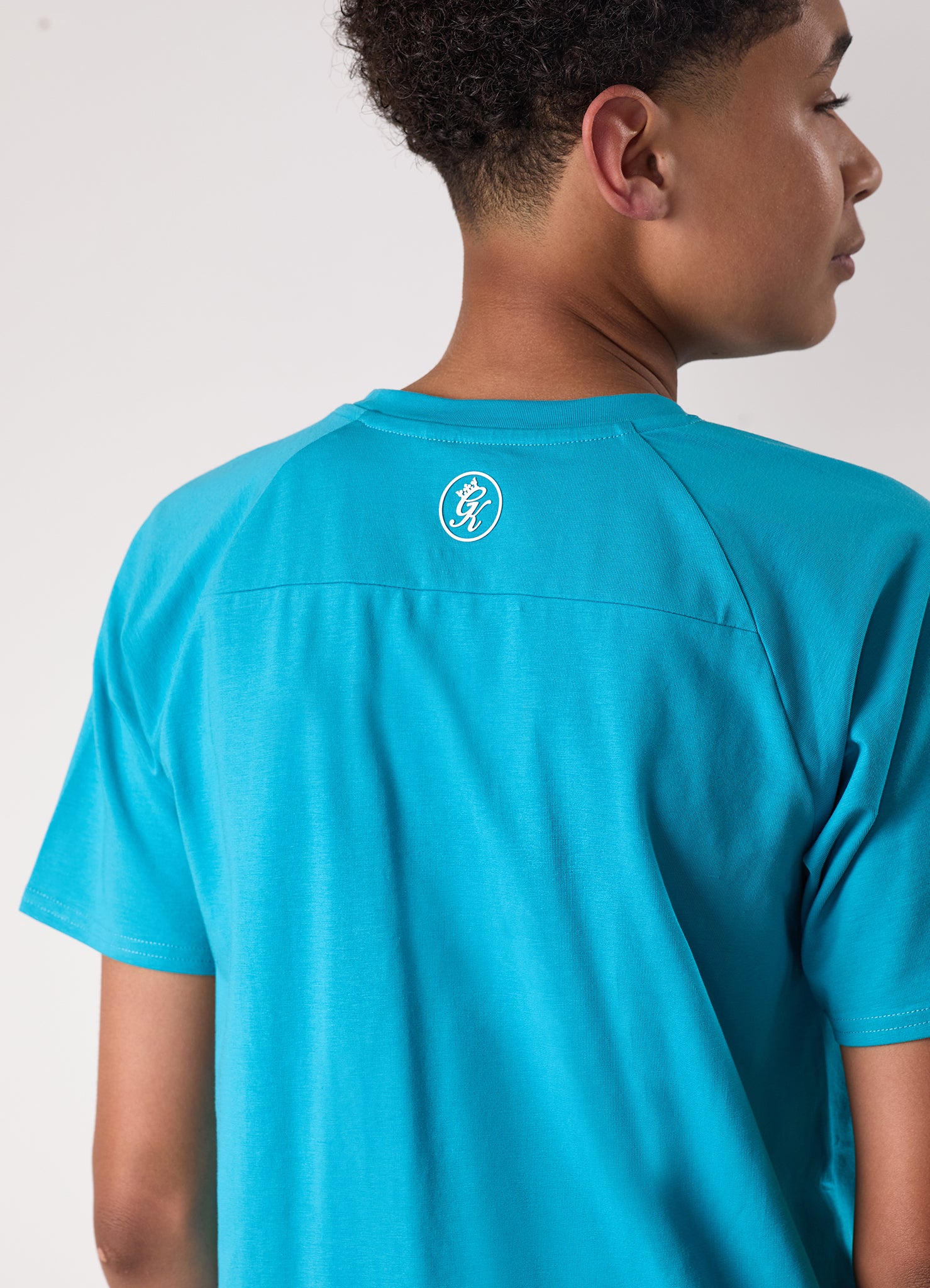 Gym King Kids Pro Tee - Marine Teal