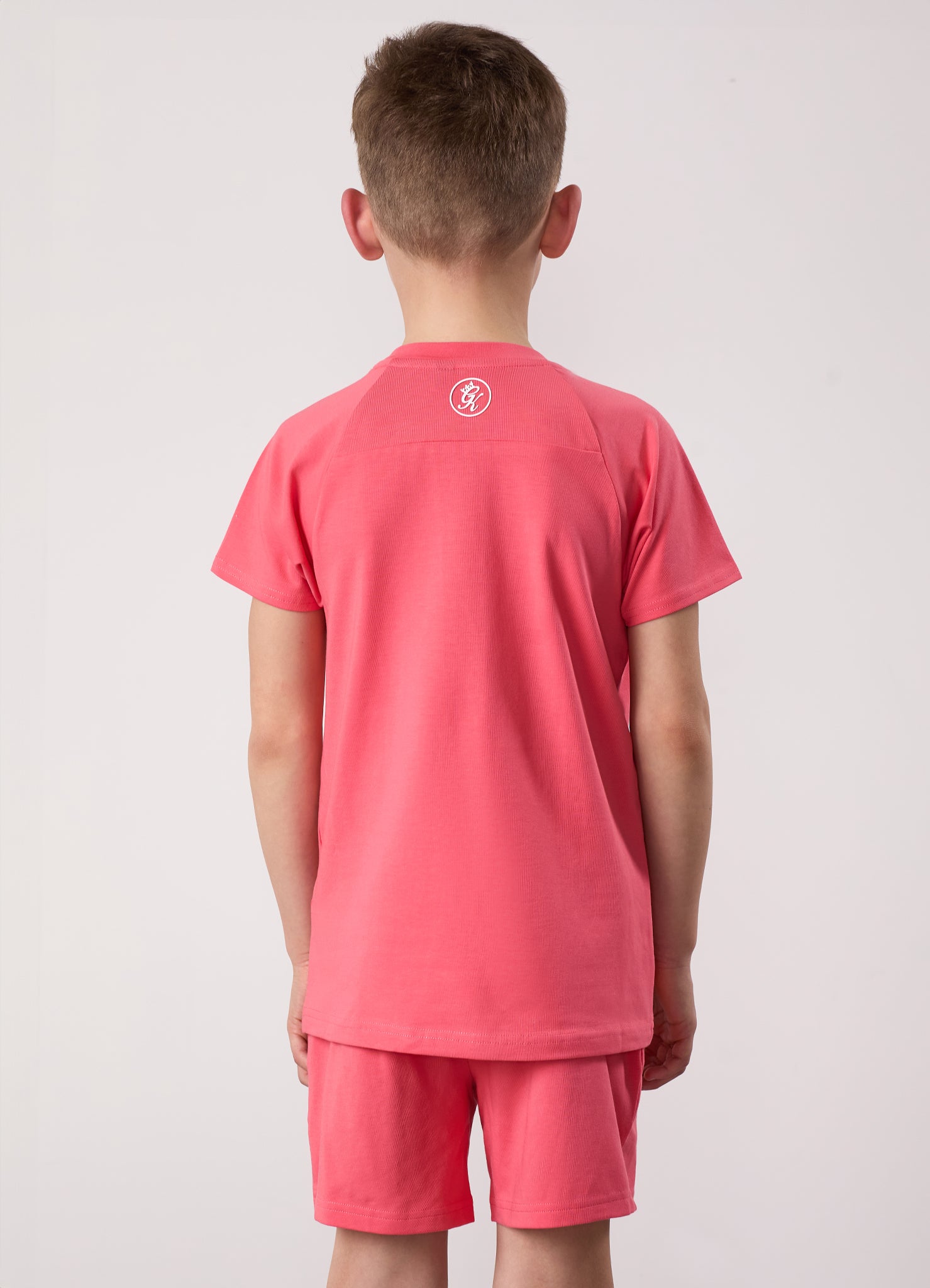Gym King Kids Pro Tee - Coral