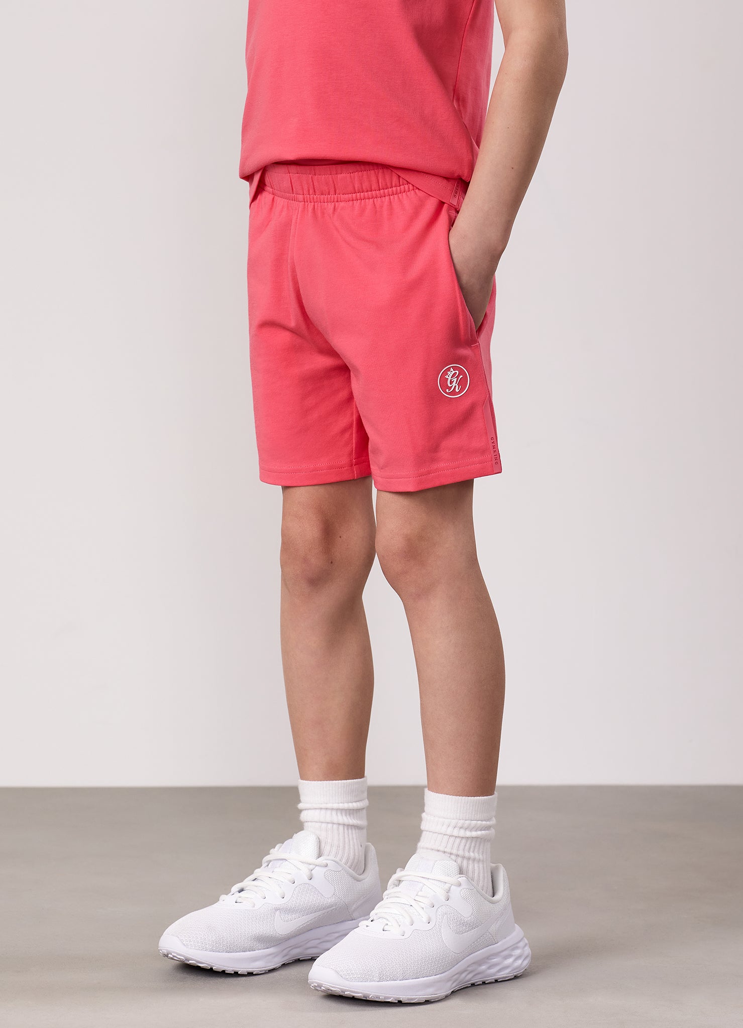 Gym King Kids Pro Short - Coral
