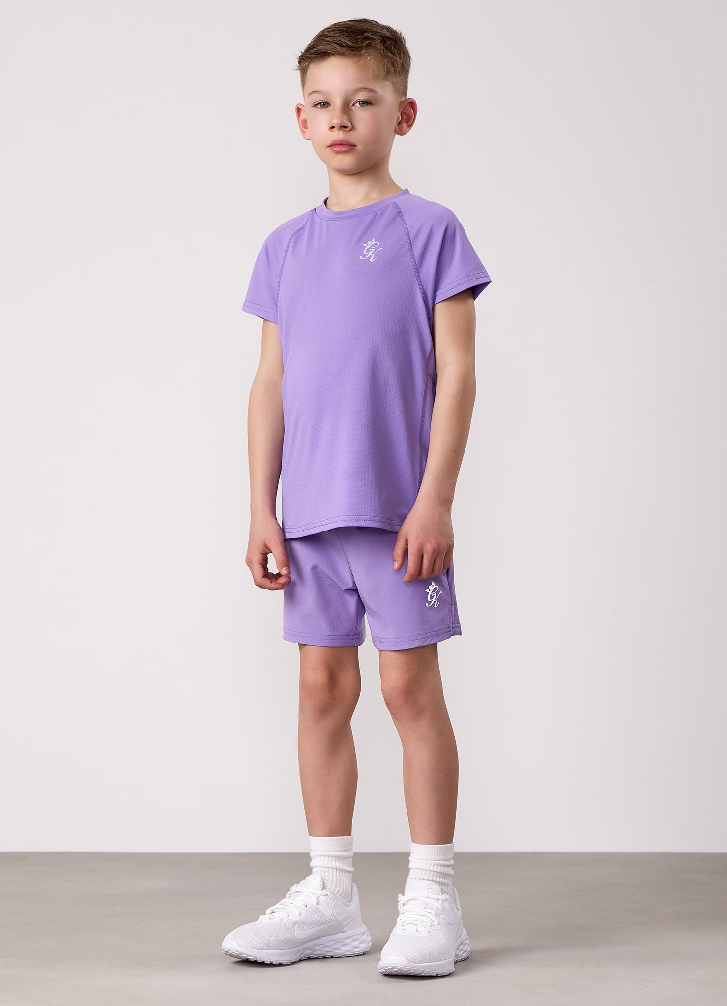 Gym King Kids Energy Tee - Violet