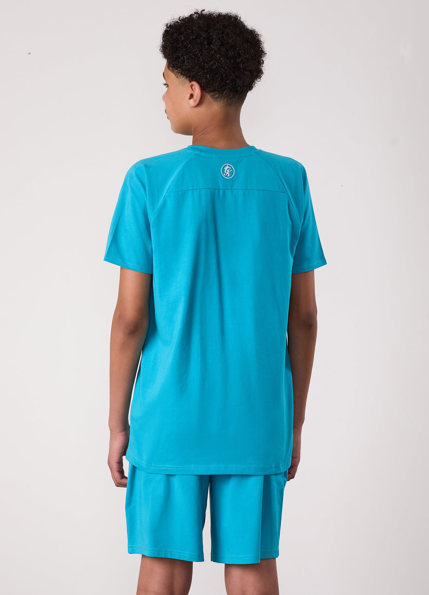 Gym King Kids Pro Tee - Marine Teal