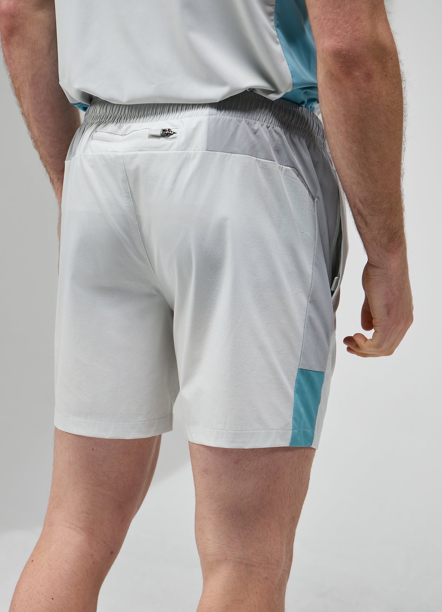 Gym King Focus Woven Short - Light Grey/Urban Grey