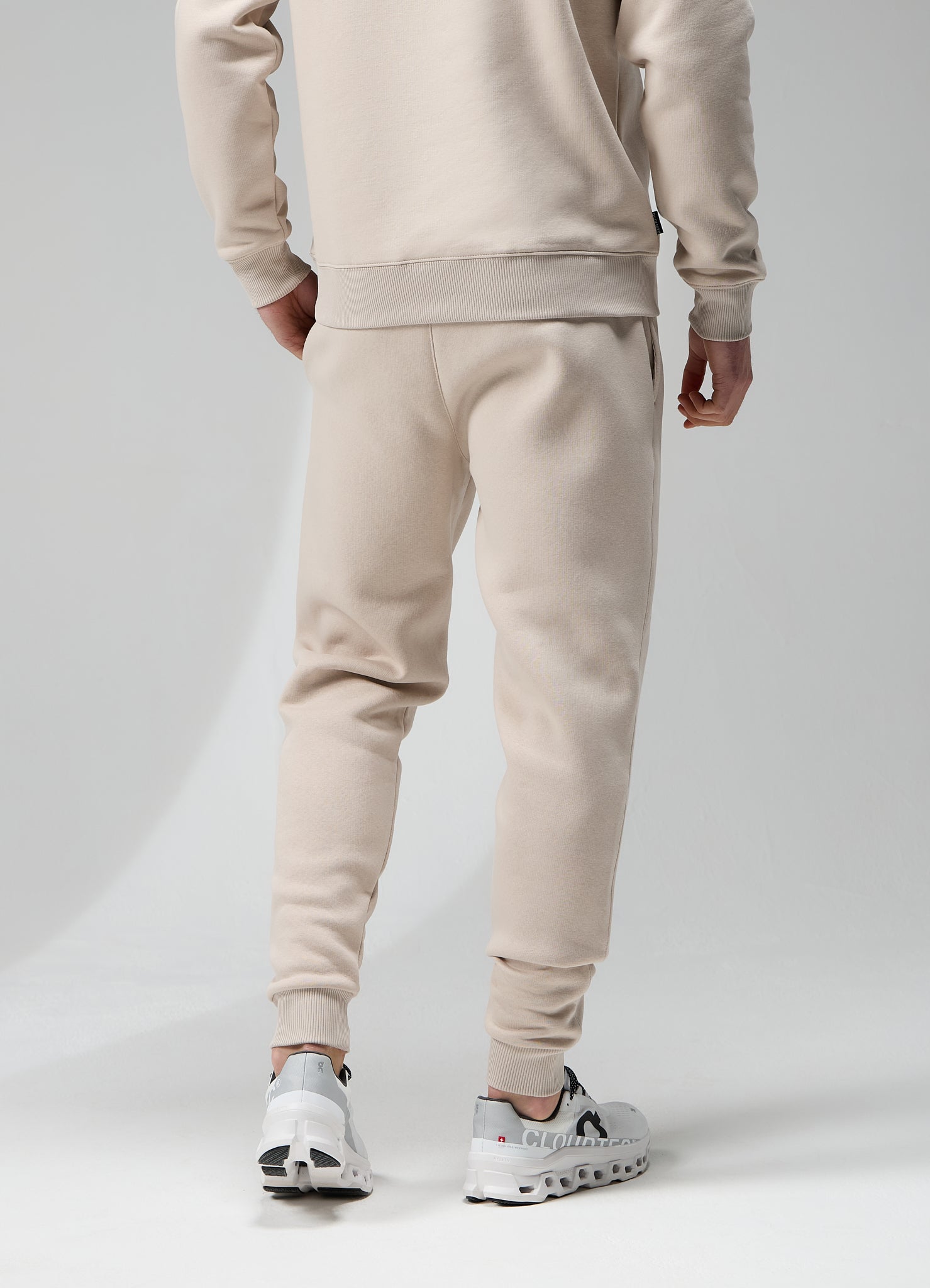 Gym King Fundamental Fleece Jogger - Light Stone