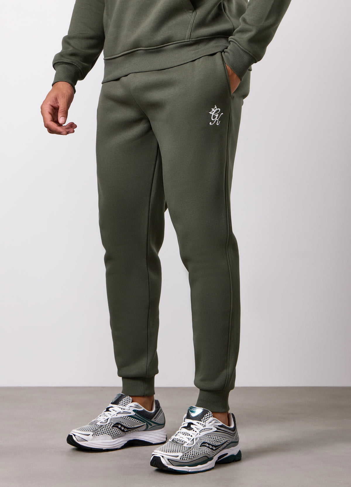 Gym King Fundamental Fleece Jogger - Warm Khaki