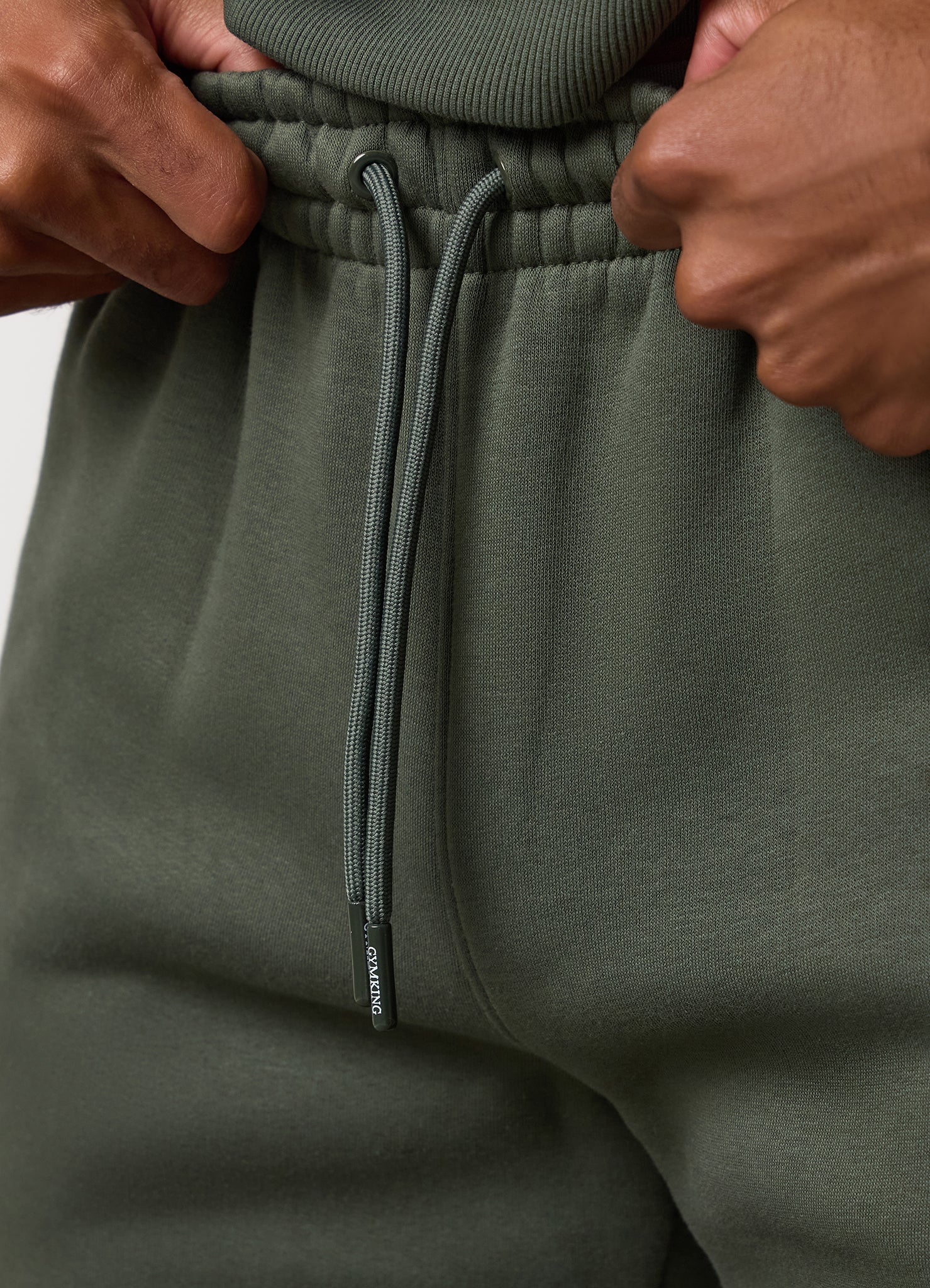 Gym King Fundamental Fleece Jogger - Deep Olive
