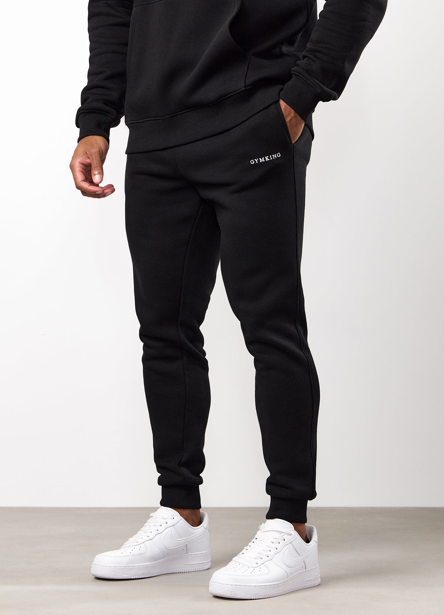 Gym King Fundamental Linear Jogger - Black