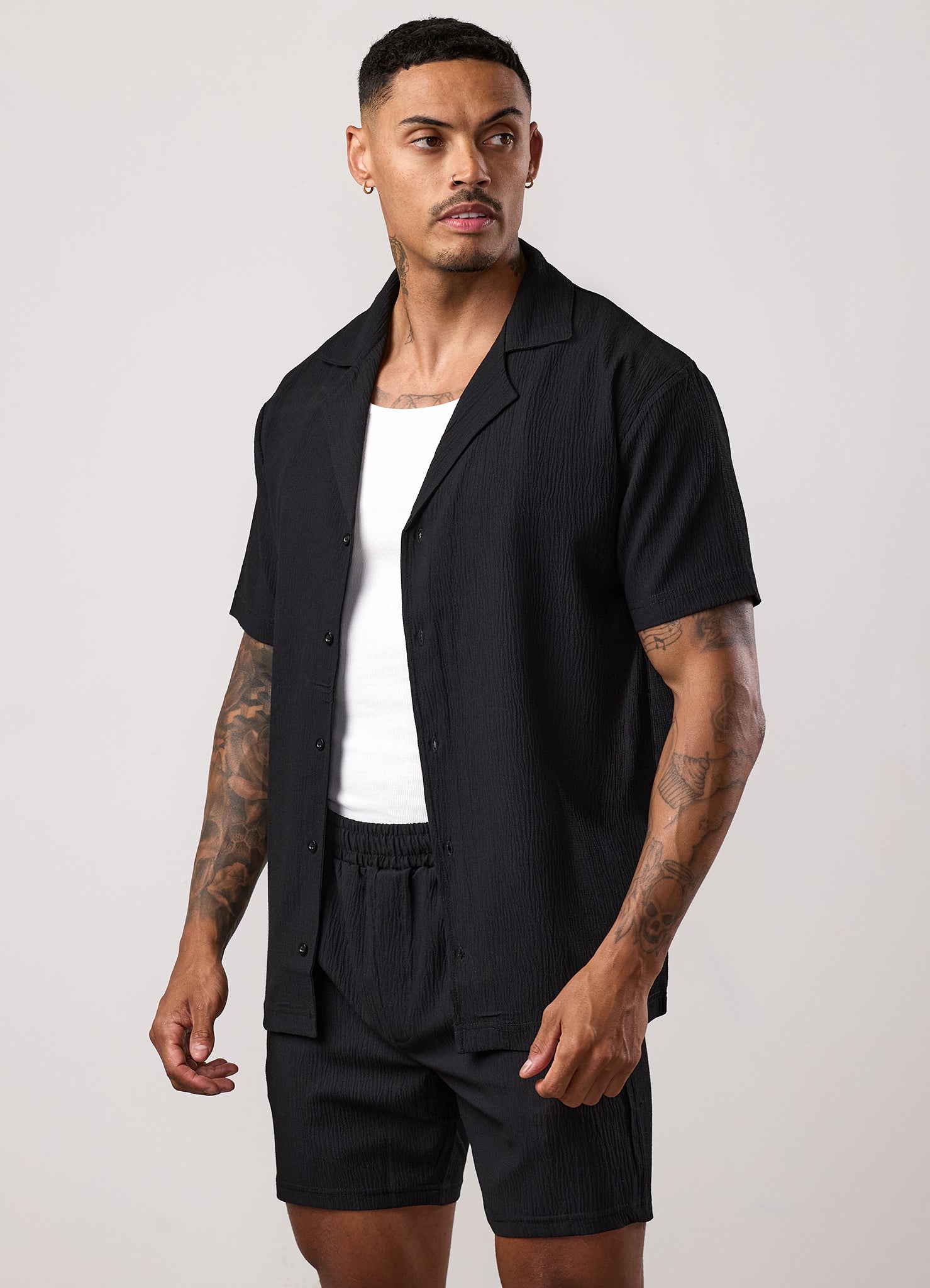 Gym King Fundamental Rib Vest - White