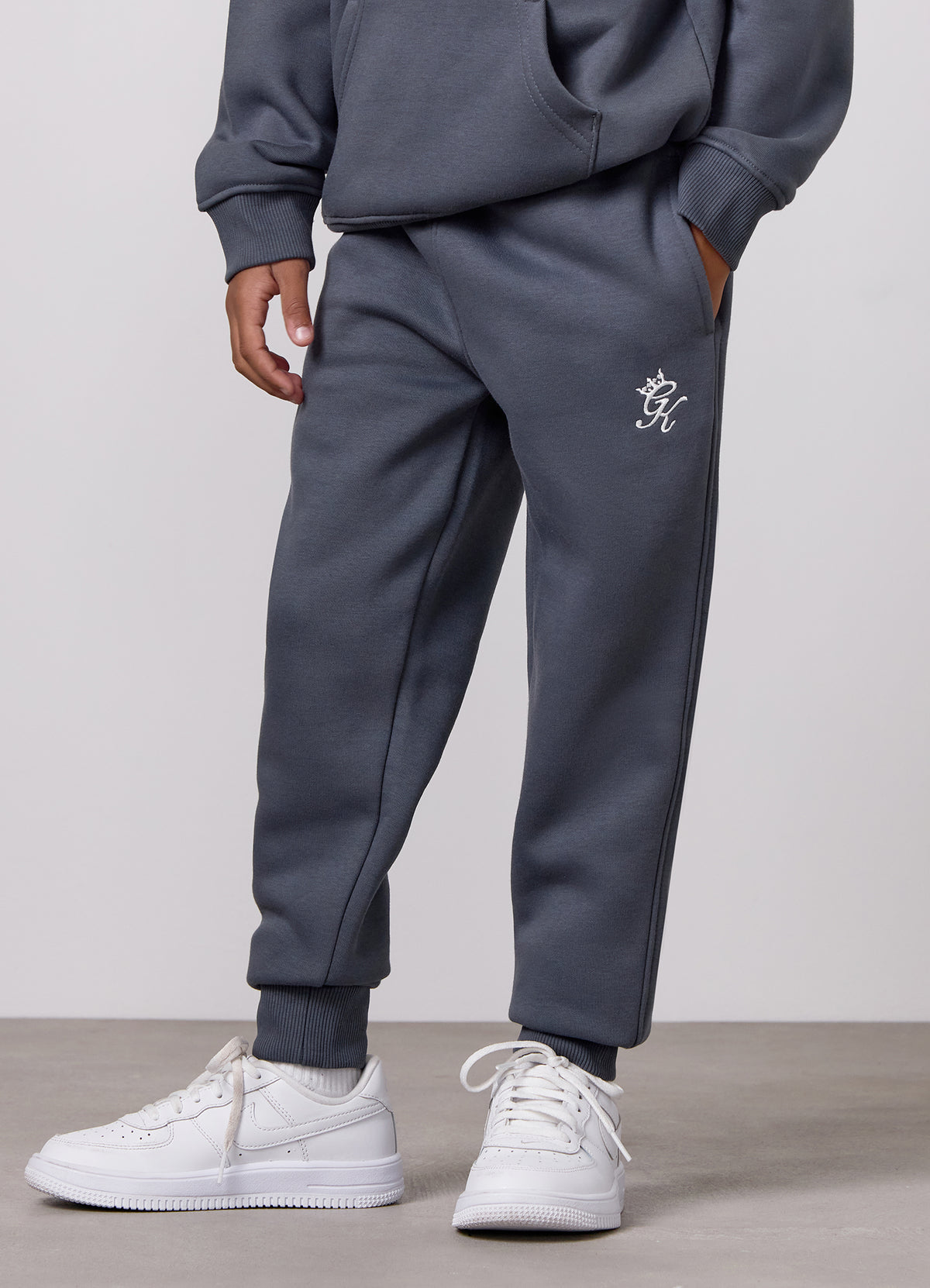Gym King Older Kids Fundamental Jogger - Mountain Slate