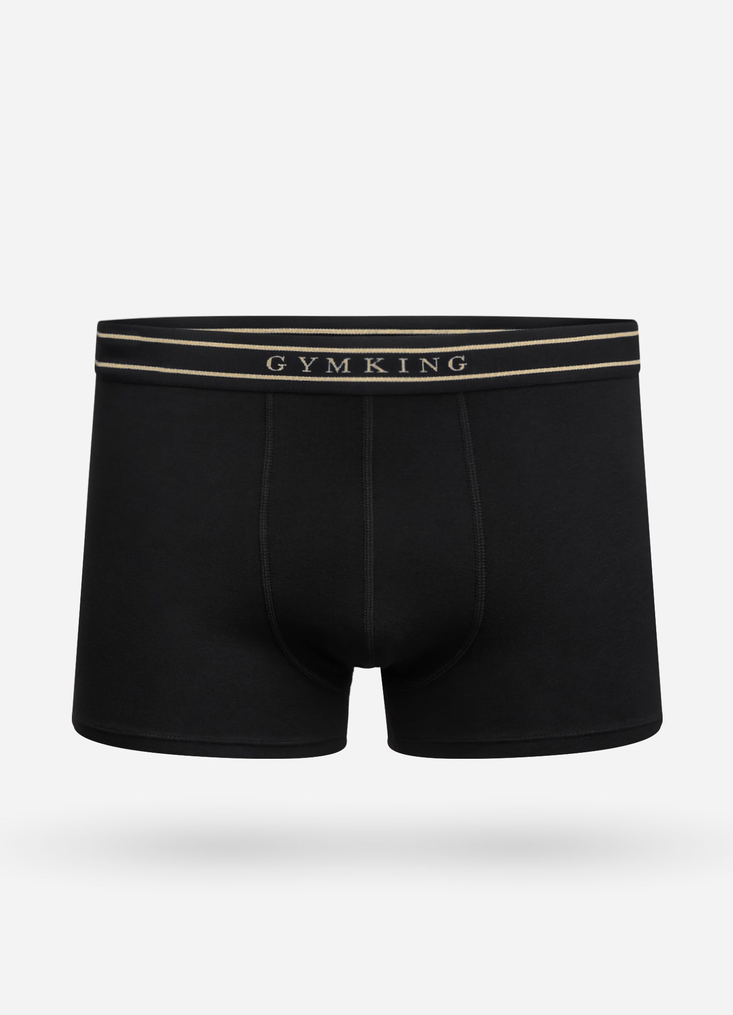 Gym King Boxers (3PK) - Black/Gold