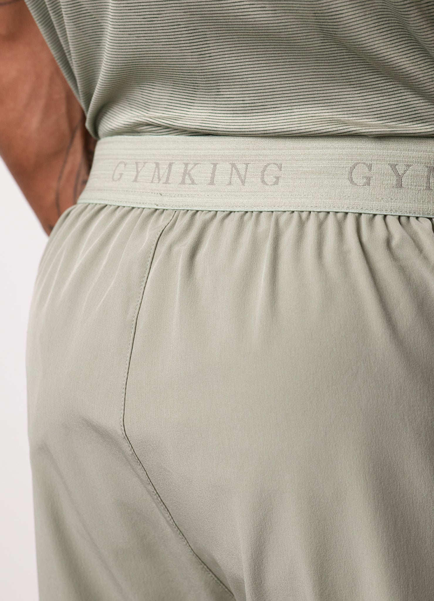 Gym King Limitless Woven Short - Soft Khaki
