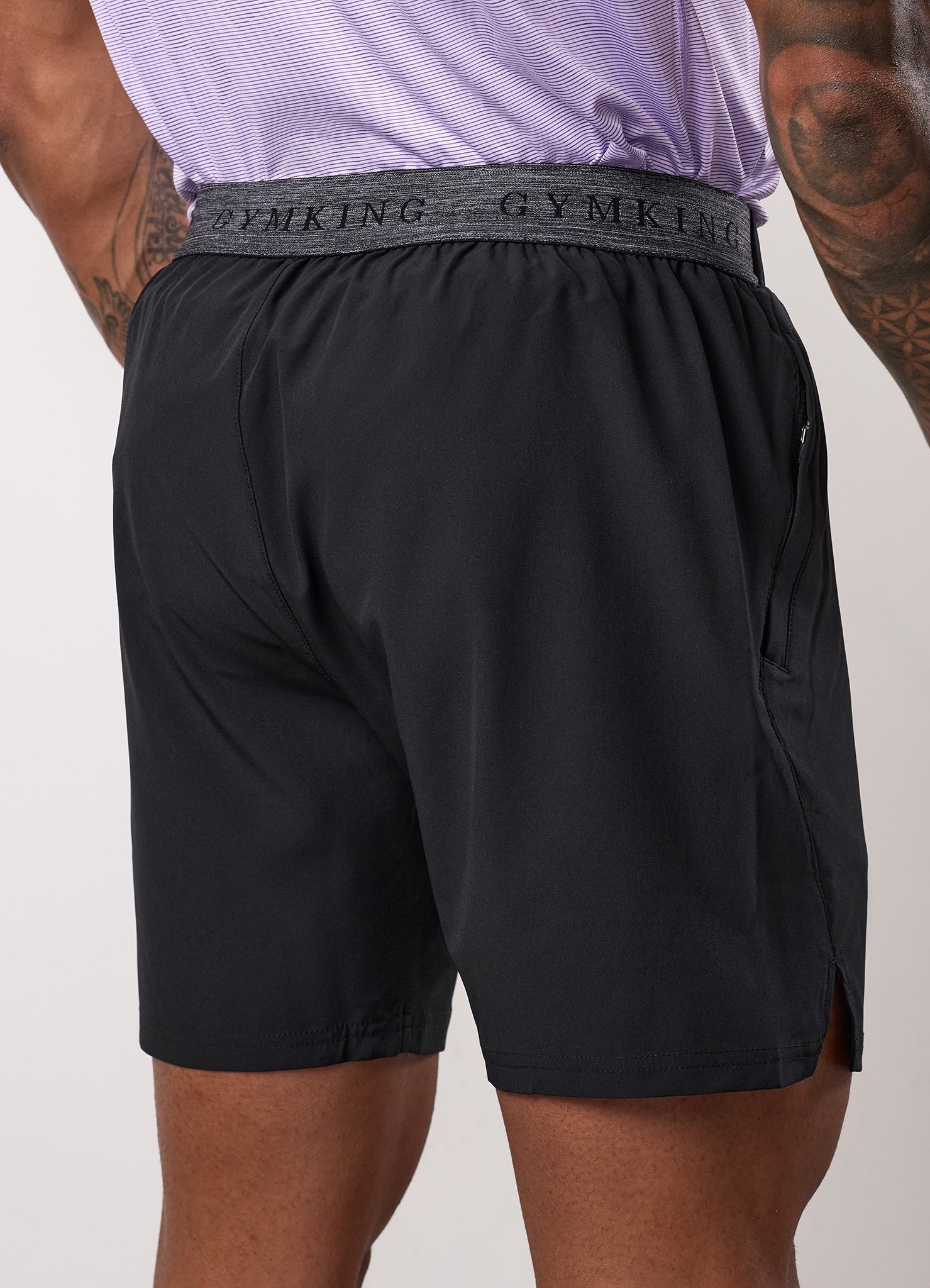 Gym King Limitless Woven Short - Black