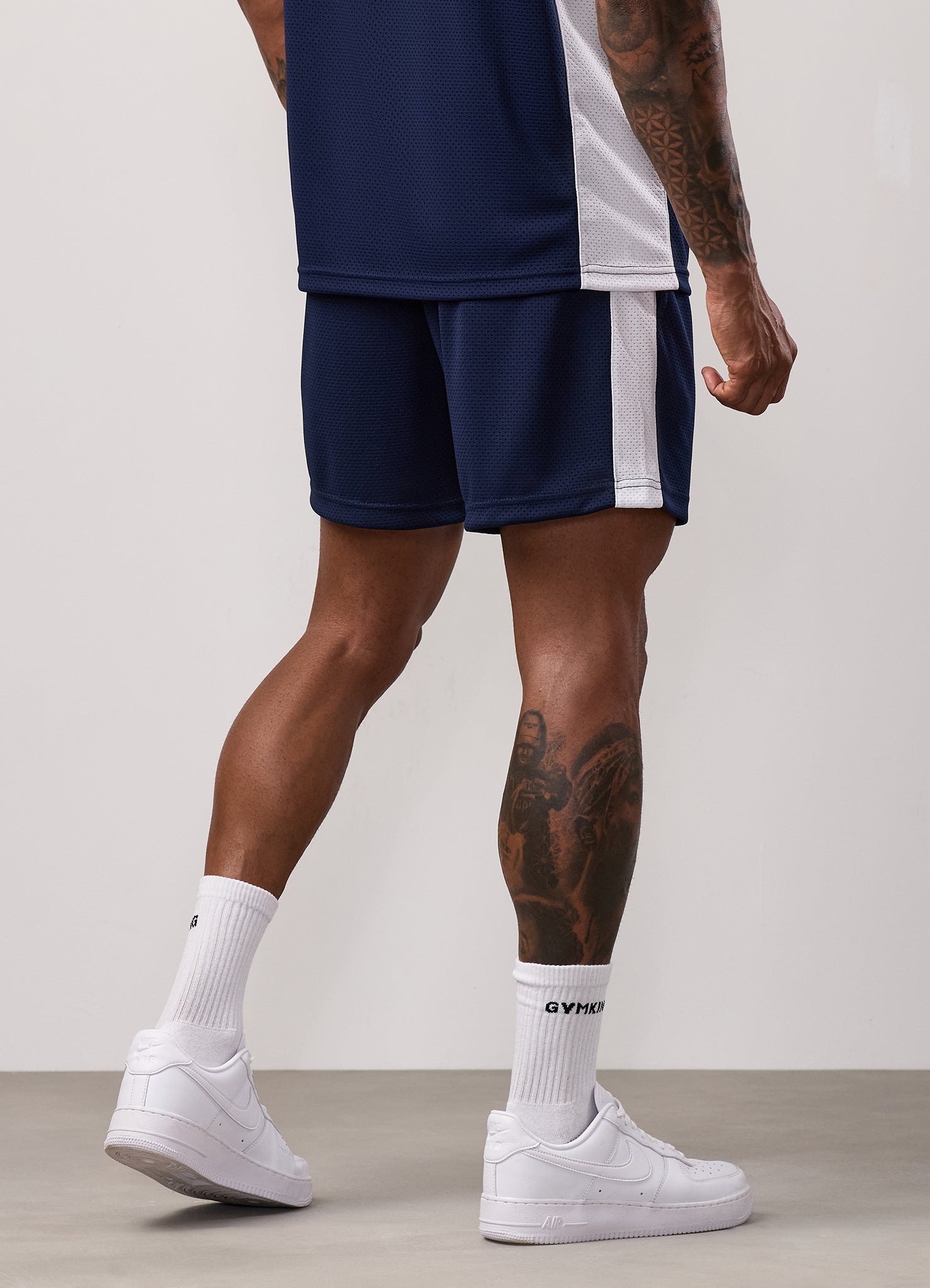 Gym King Pro Classic Mesh Short - GK Navy