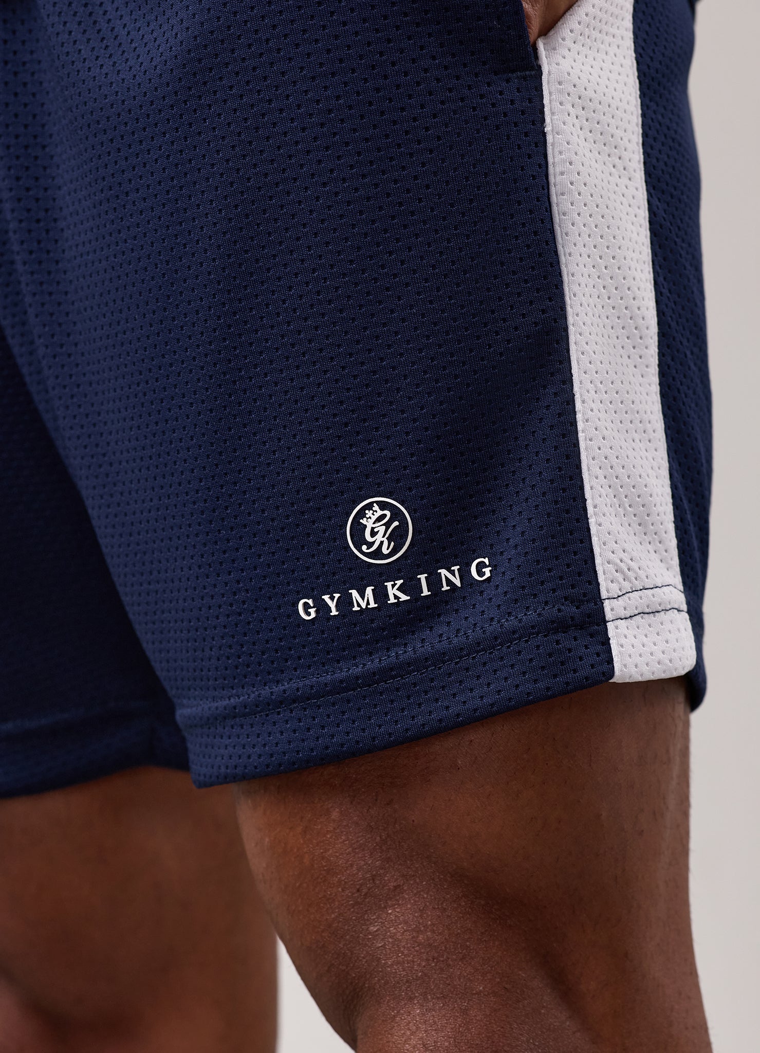 Gym King Pro Classic Mesh Short - GK Navy