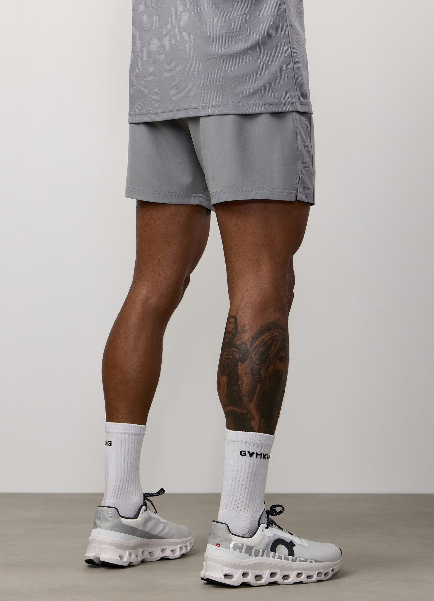 Gym King Progress Panel Short - Urban Grey