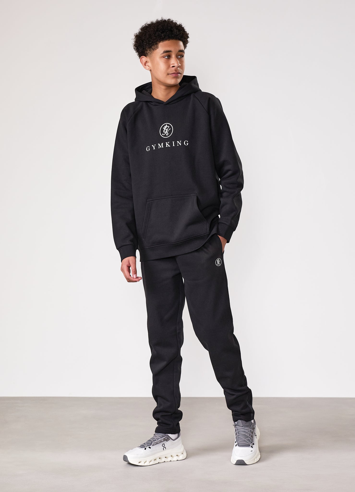 Gym King Kids Pro Jogger - Black