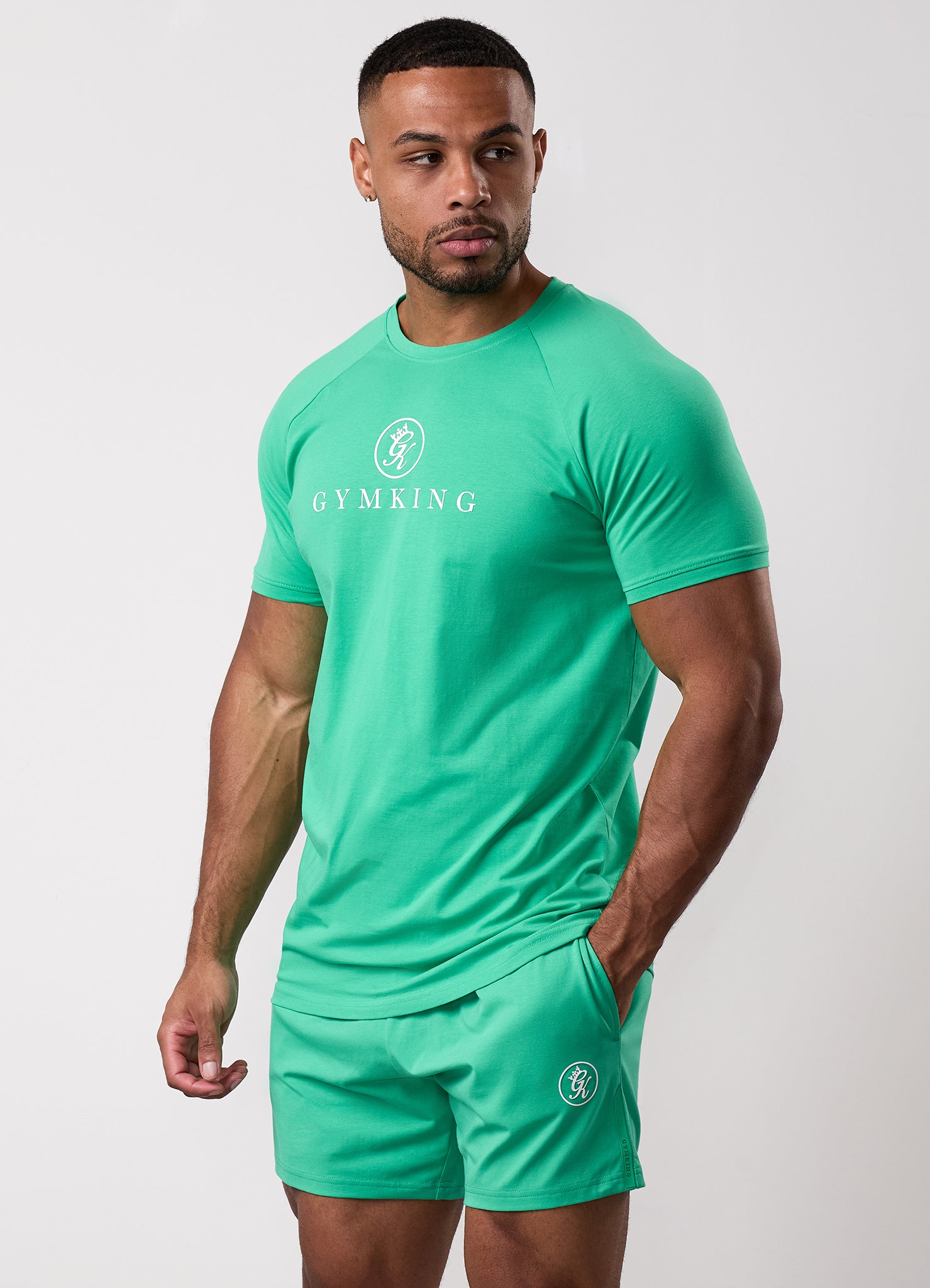 Gym King Pro Jersey Tee - Apple Green