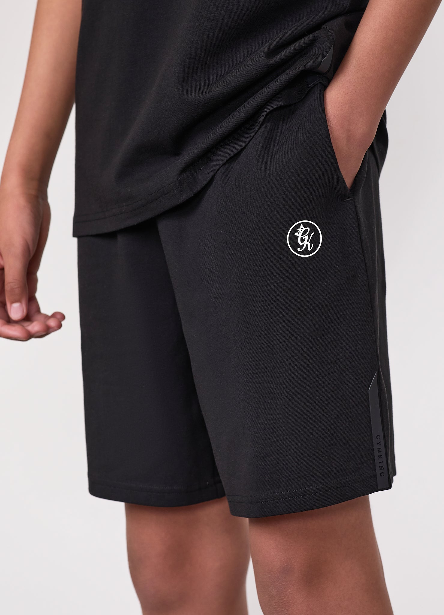 Gym King Kids Pro Short - Black